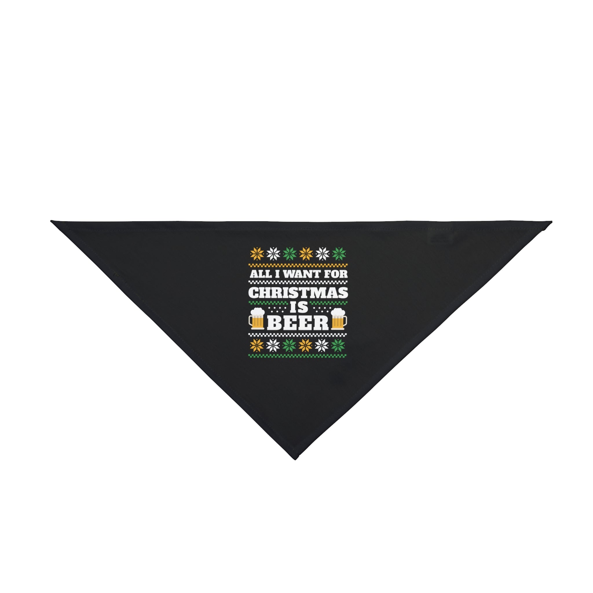 Beer Ugly Sweater - Pet Bandana