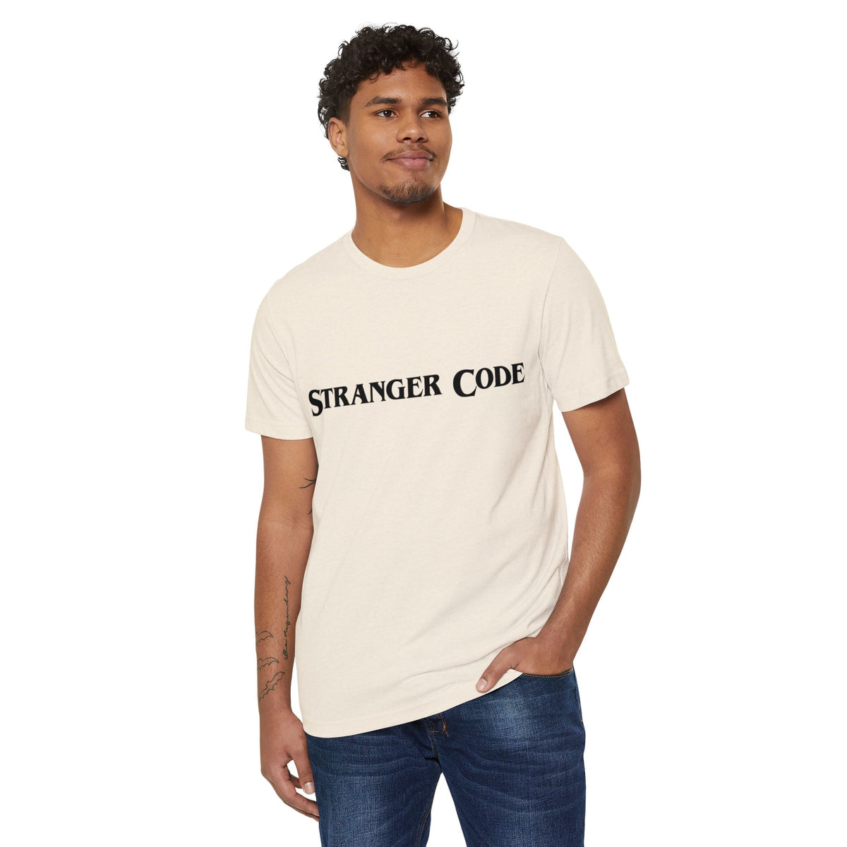 Stranger Code Recycled Organic Tee