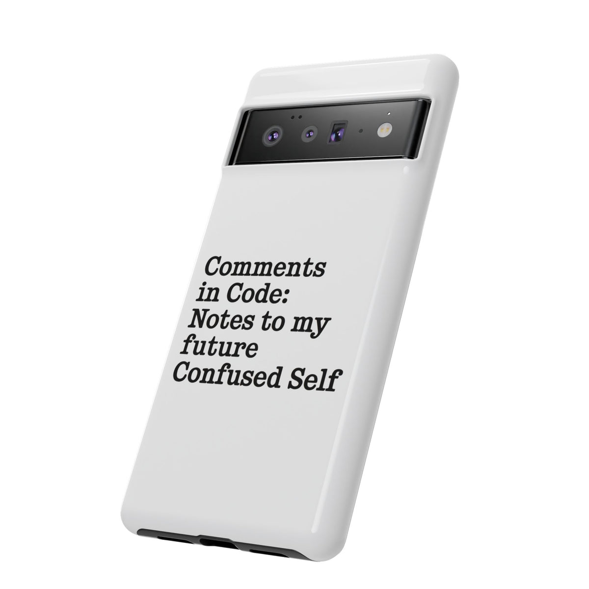 Comments in Code, Notes to My Future Confused Self Phone Case