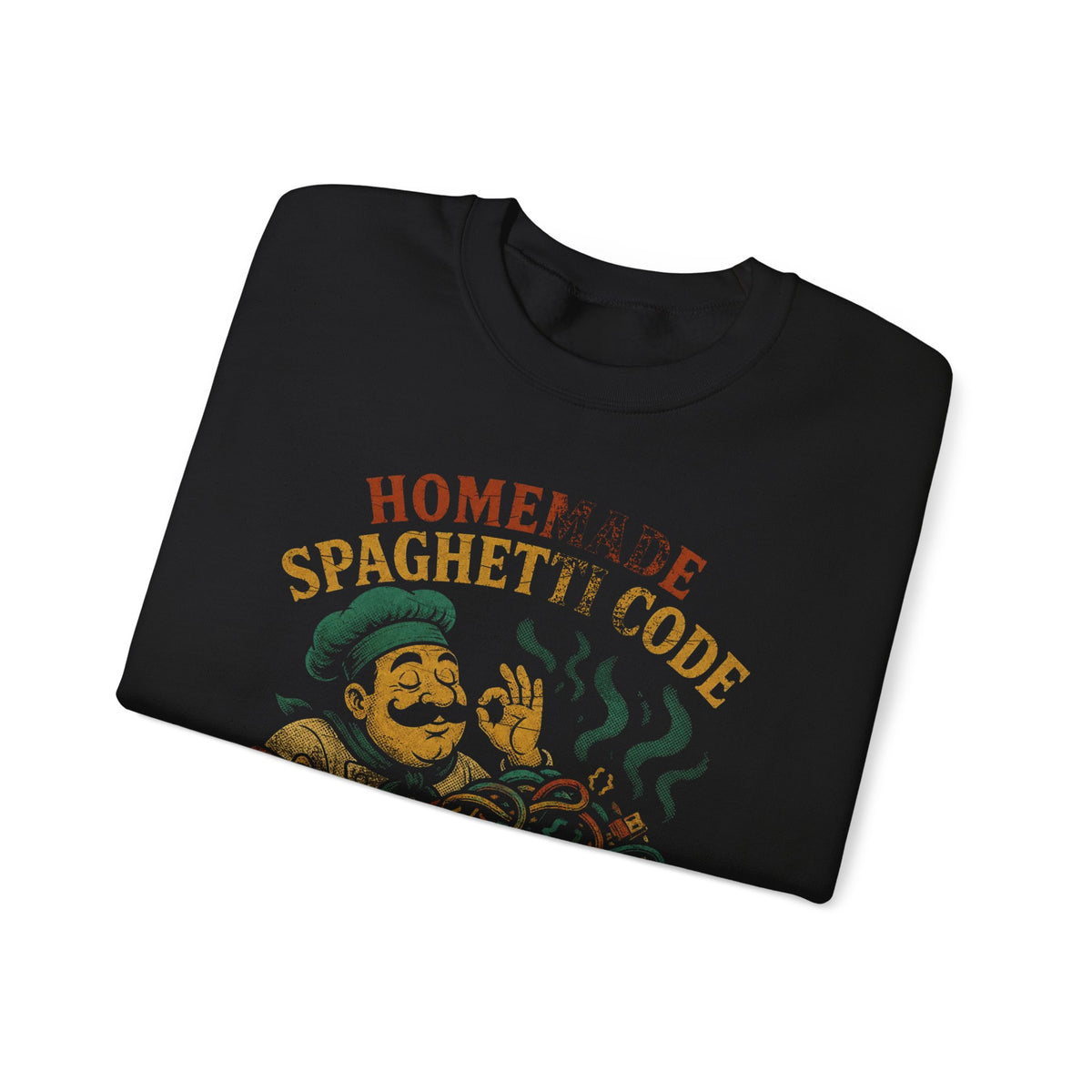 Homemade Spaghetti Code Sweatshirt