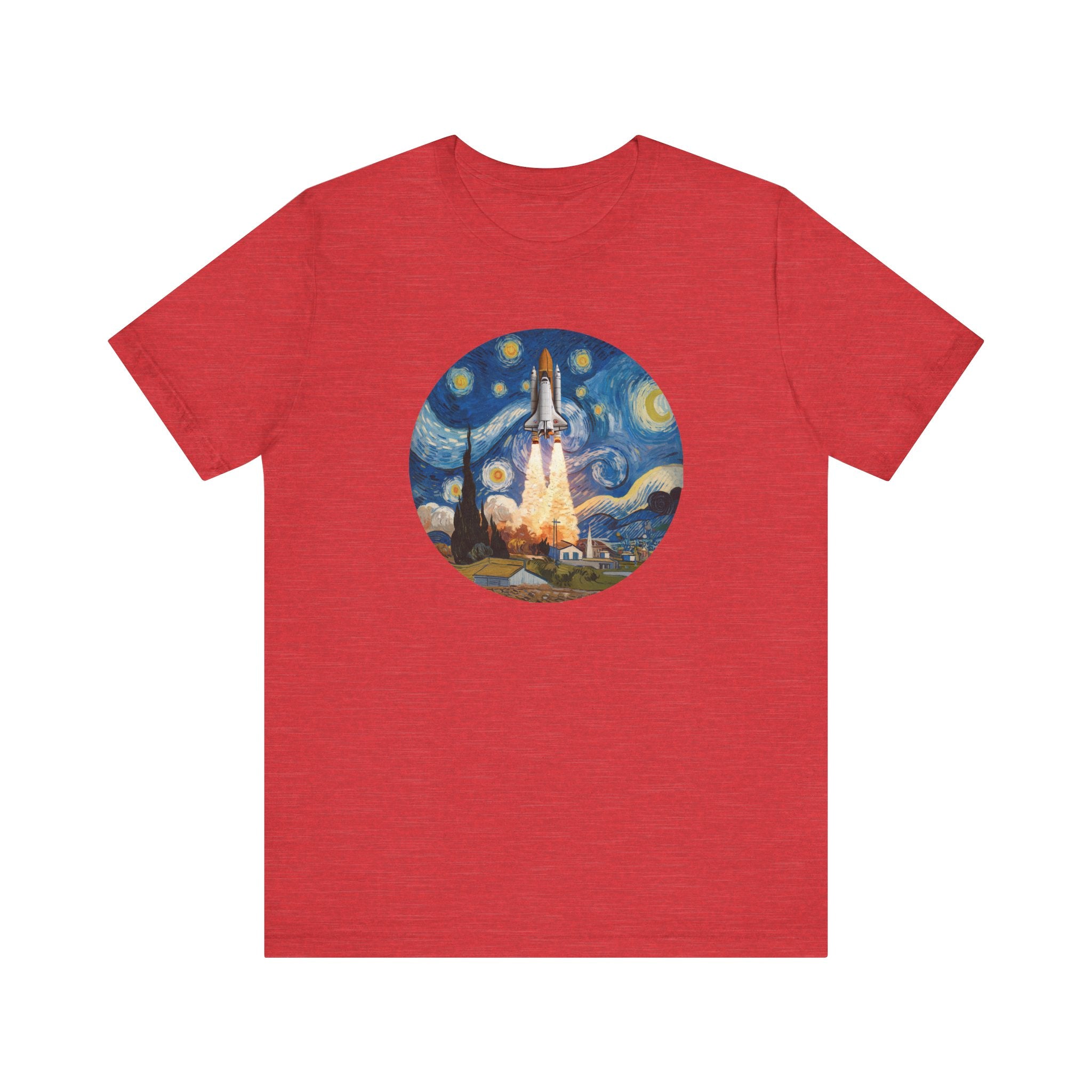 Van Gogh Spaceship - T-Shirt