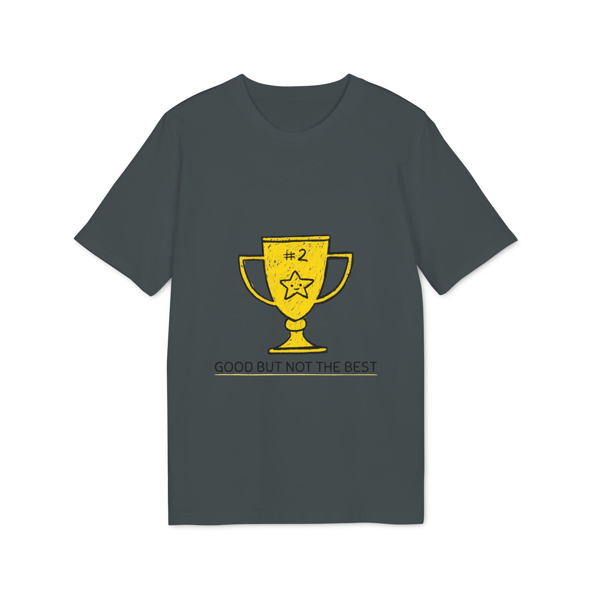 Proud Second Place Trophy Organic Tee