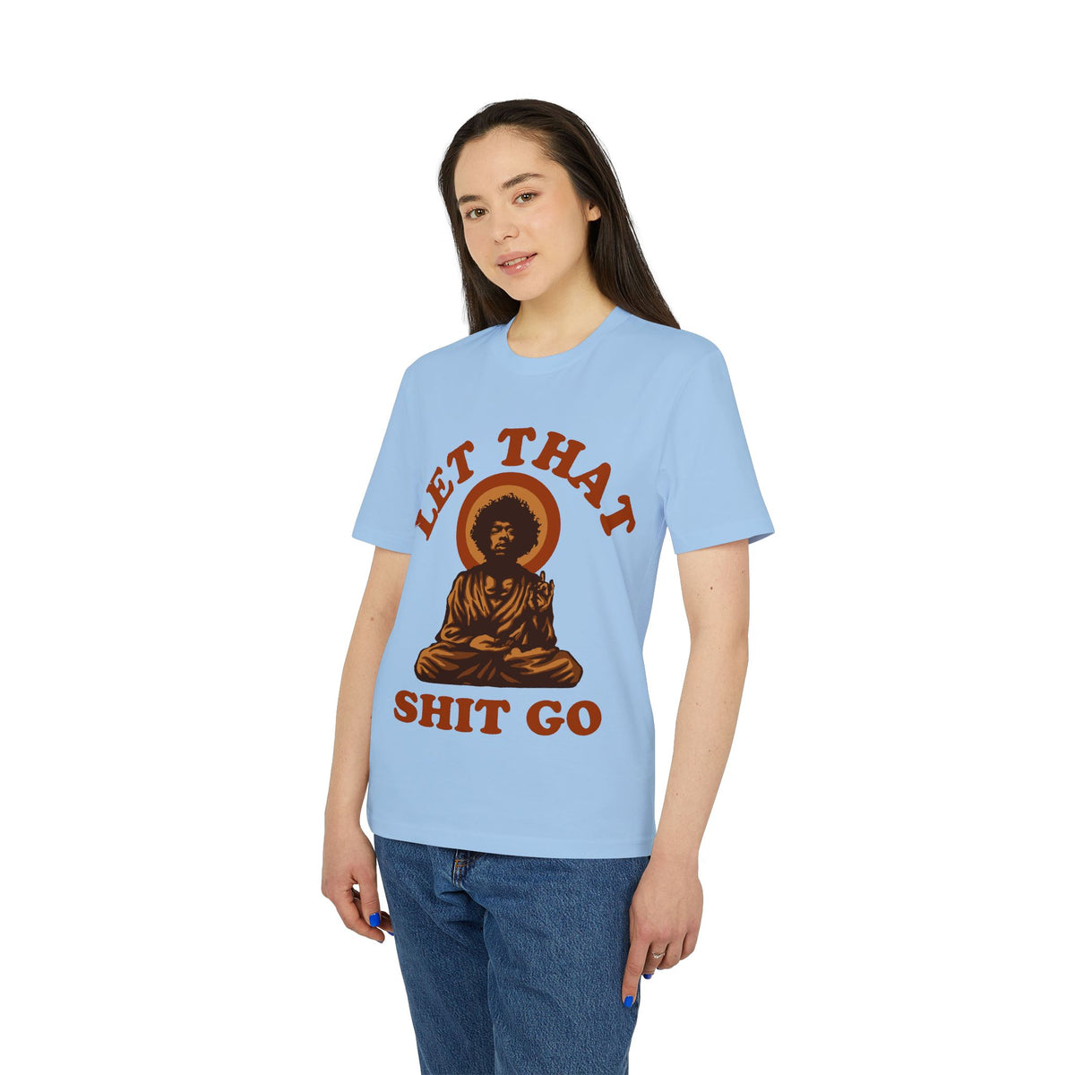 Let That Sh*t Go Meditation Organic Tee