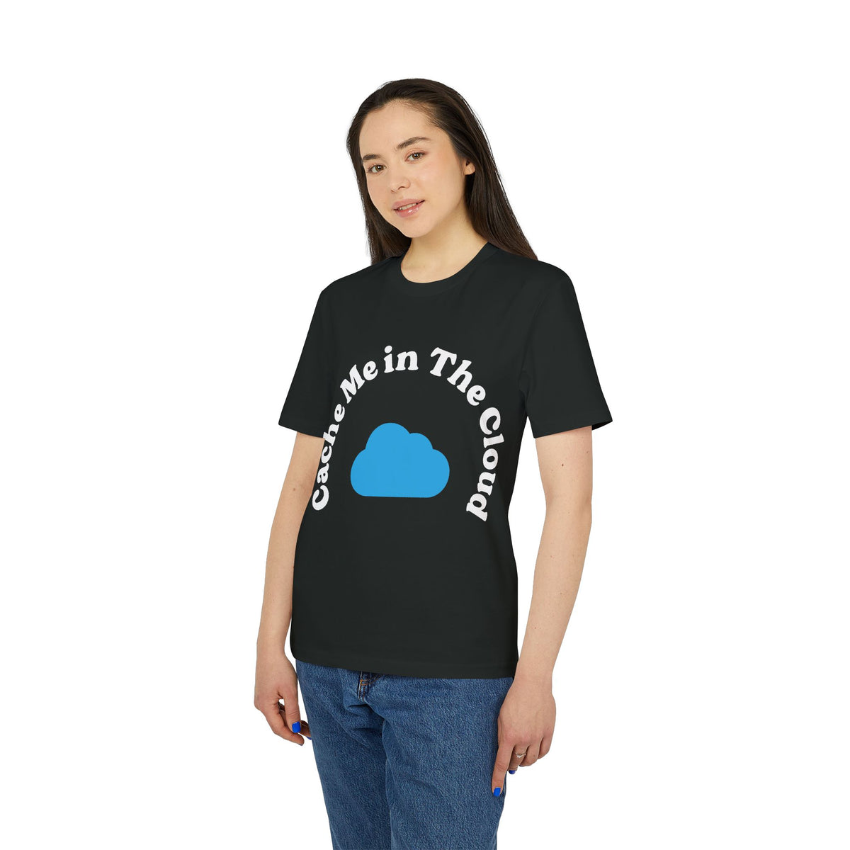 Cache Me in the Cloud Organic Tee