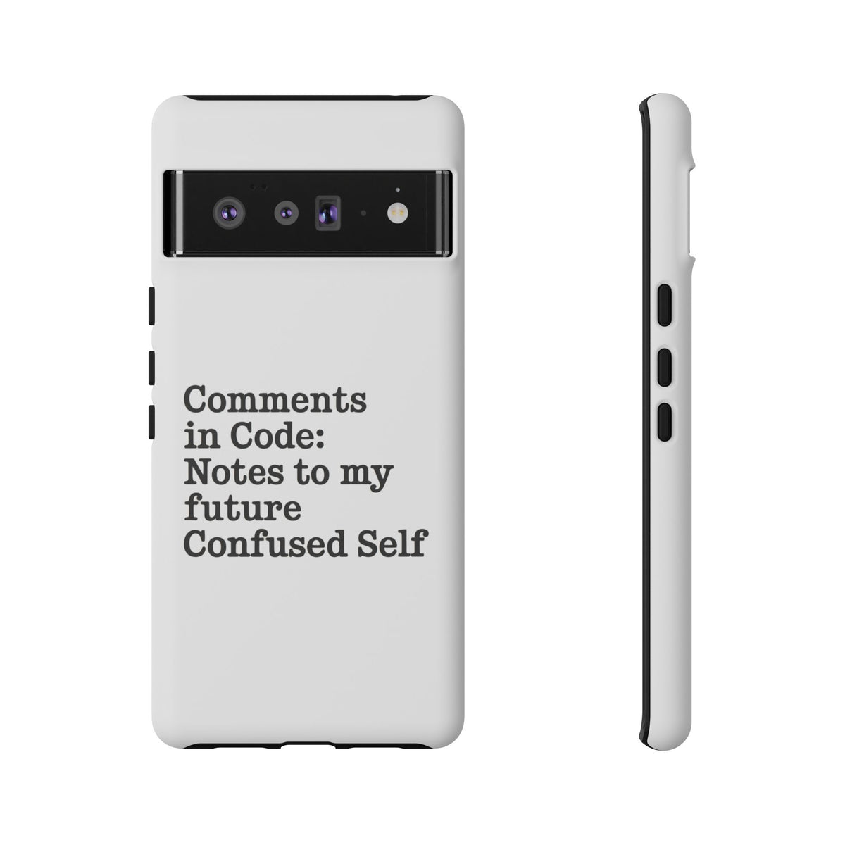 Comments in Code, Notes to My Future Confused Self Phone Case