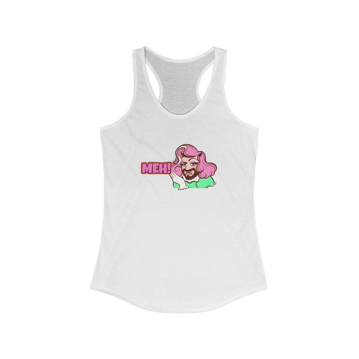 Gay MEH - Women's Racerback Tank