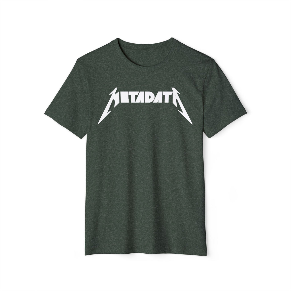 Metadata Heavy Metal Recycled Organic Tee