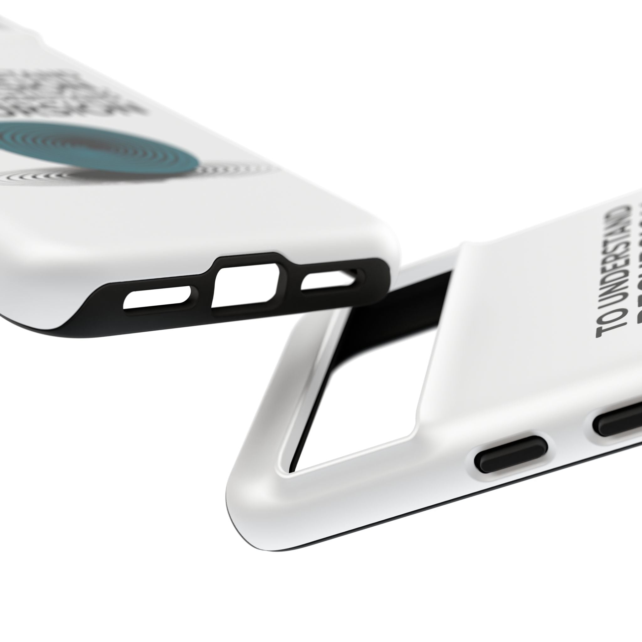 Recursion Black- Impact-Resistant Phone Case