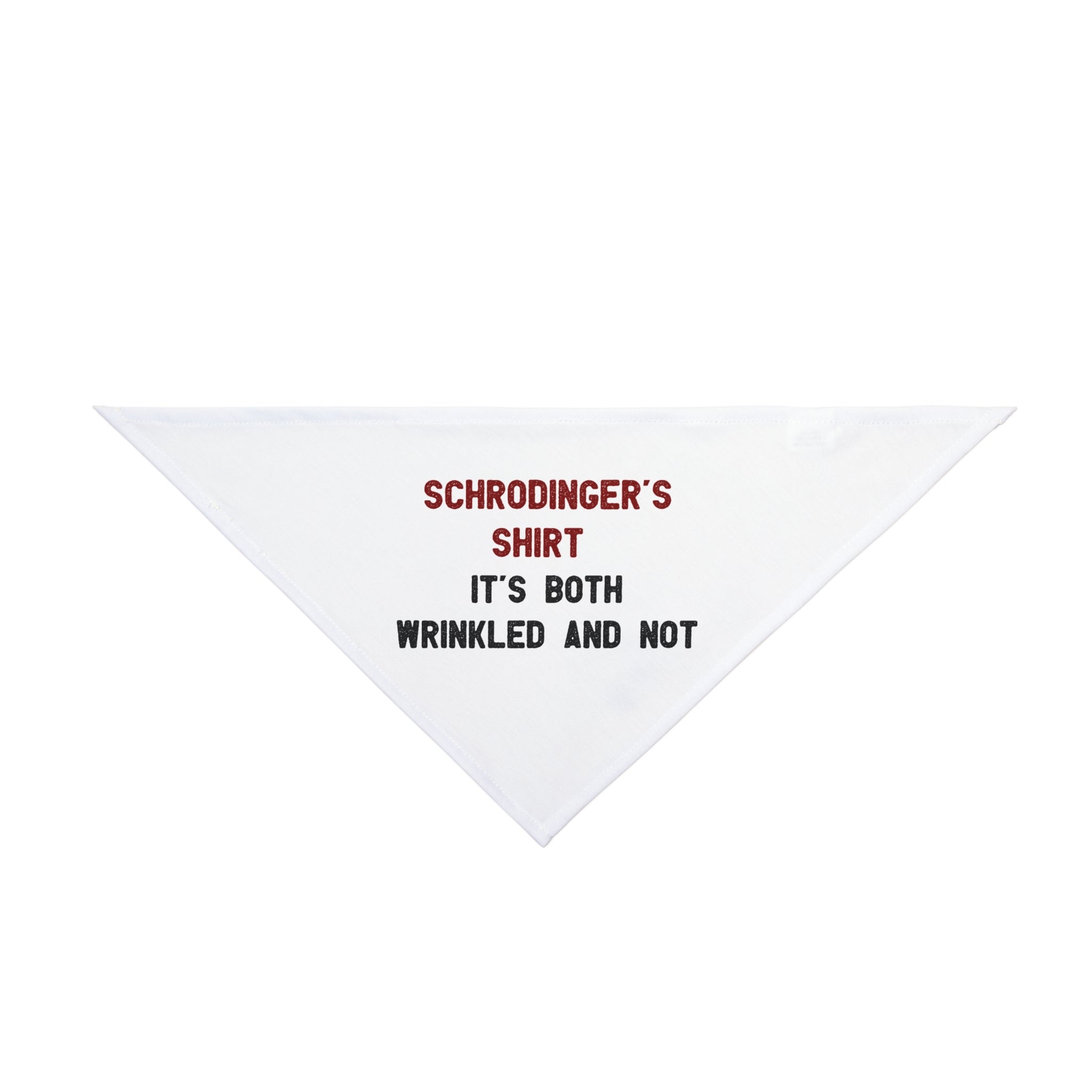 Schrodingers Shirt - Pet Bandana