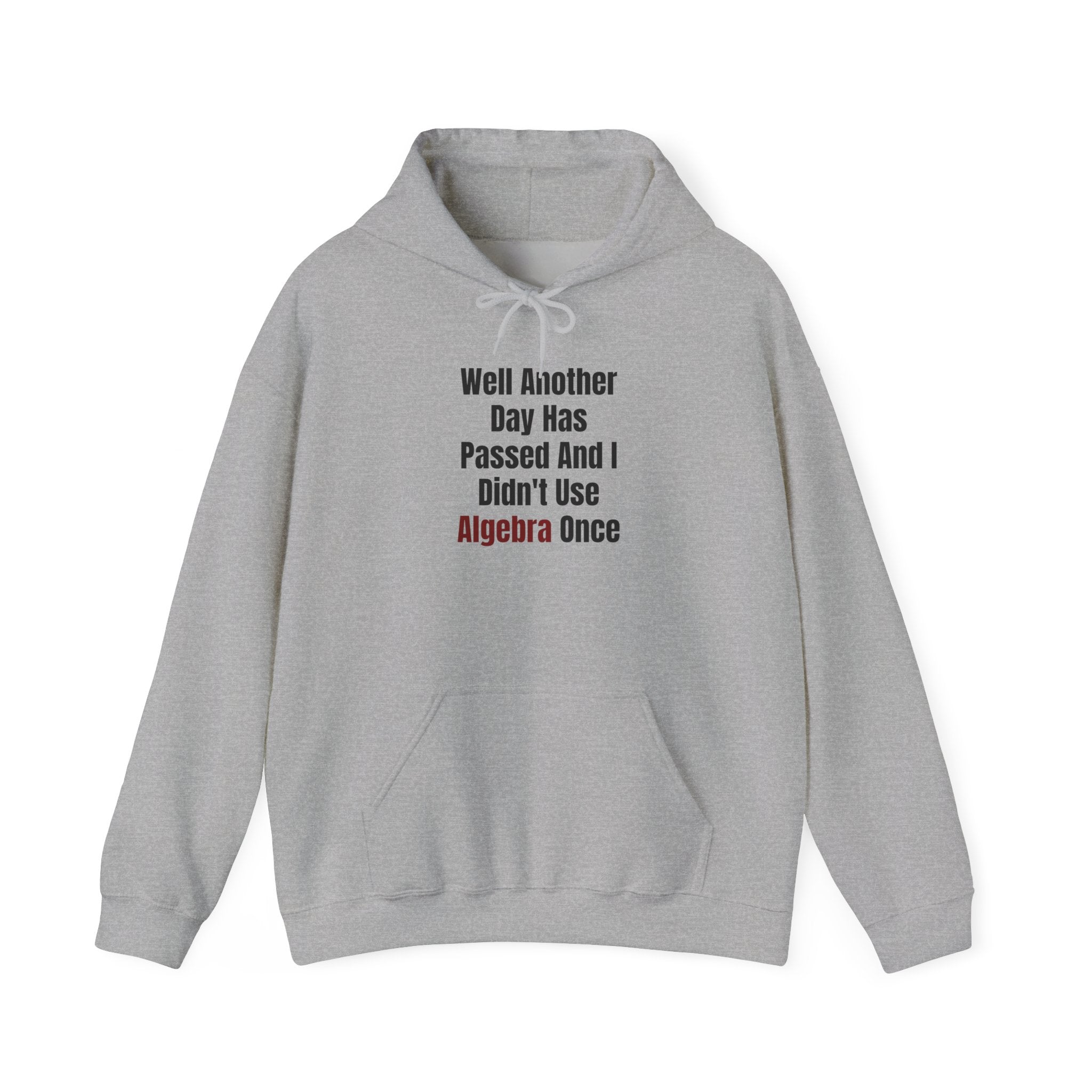 Well Another Day Has Passed Black - Hooded Sweatshirt