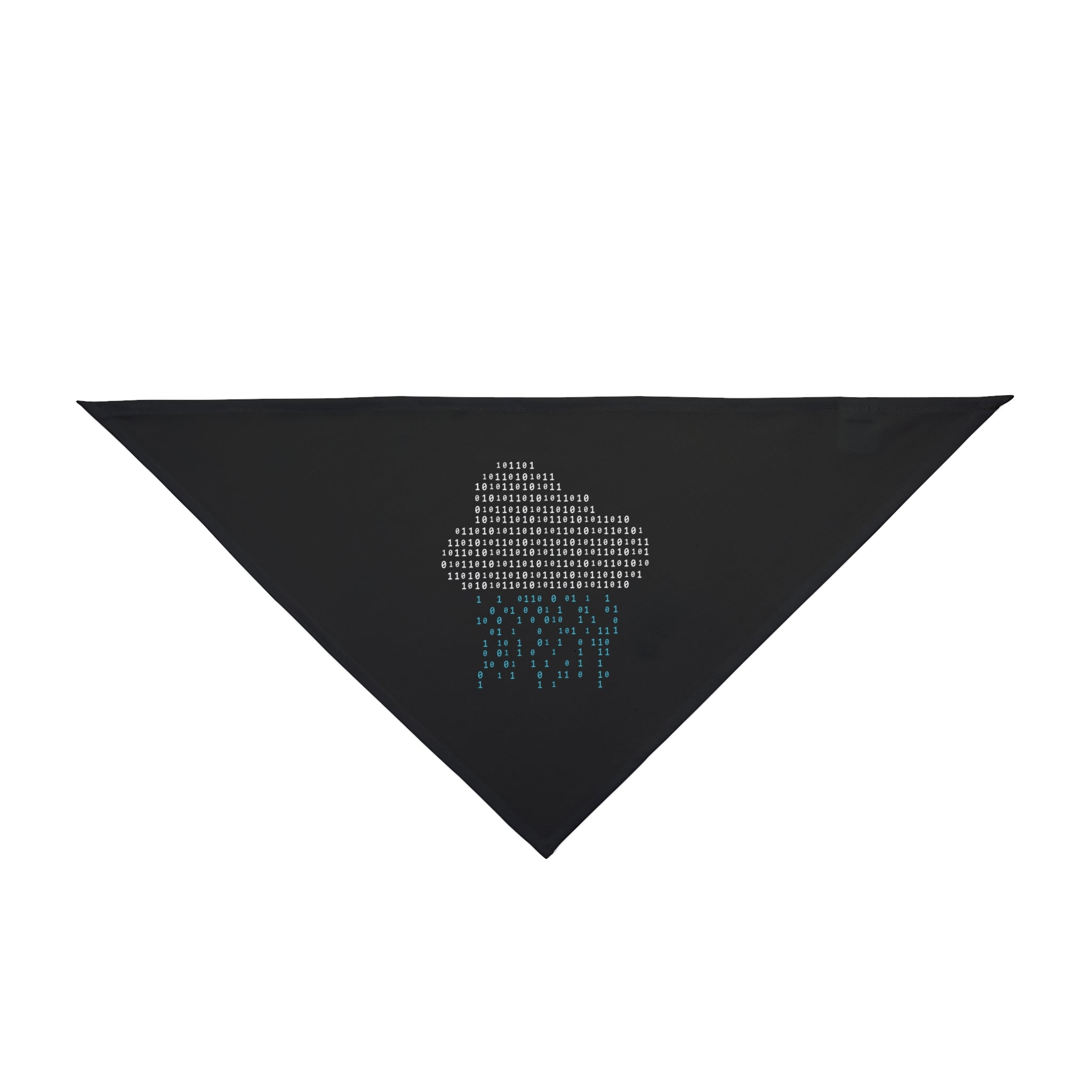 Binary Rain Cloud - Pet Bandana