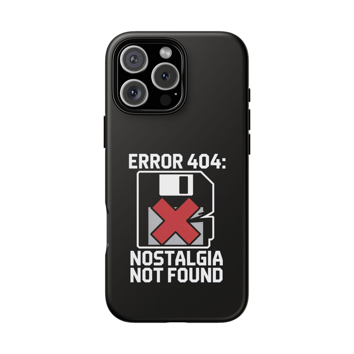 Error 404 Nostalgia Not Found Phone Case