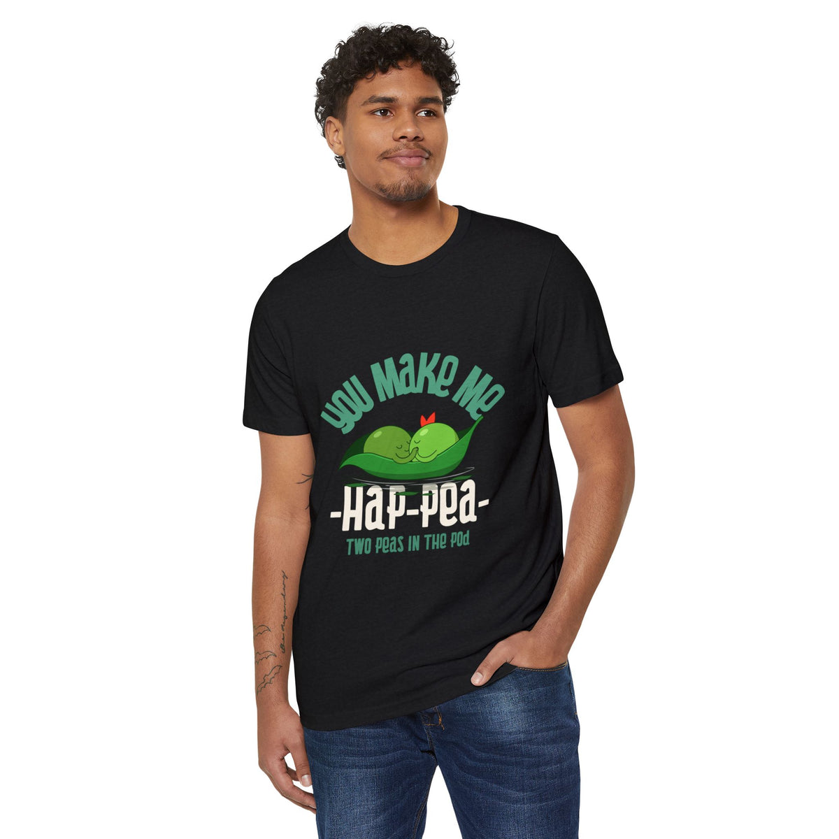You Make Me Hap-Pea Recycled Organic Tee