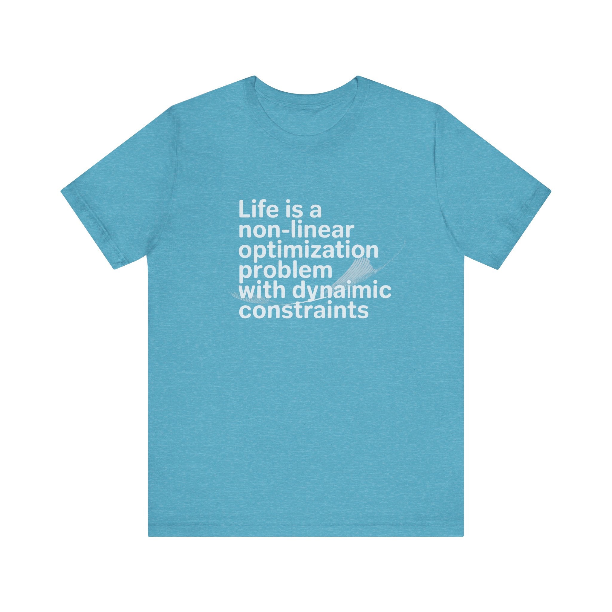 Life is a non linear optimization problem -T Shirt