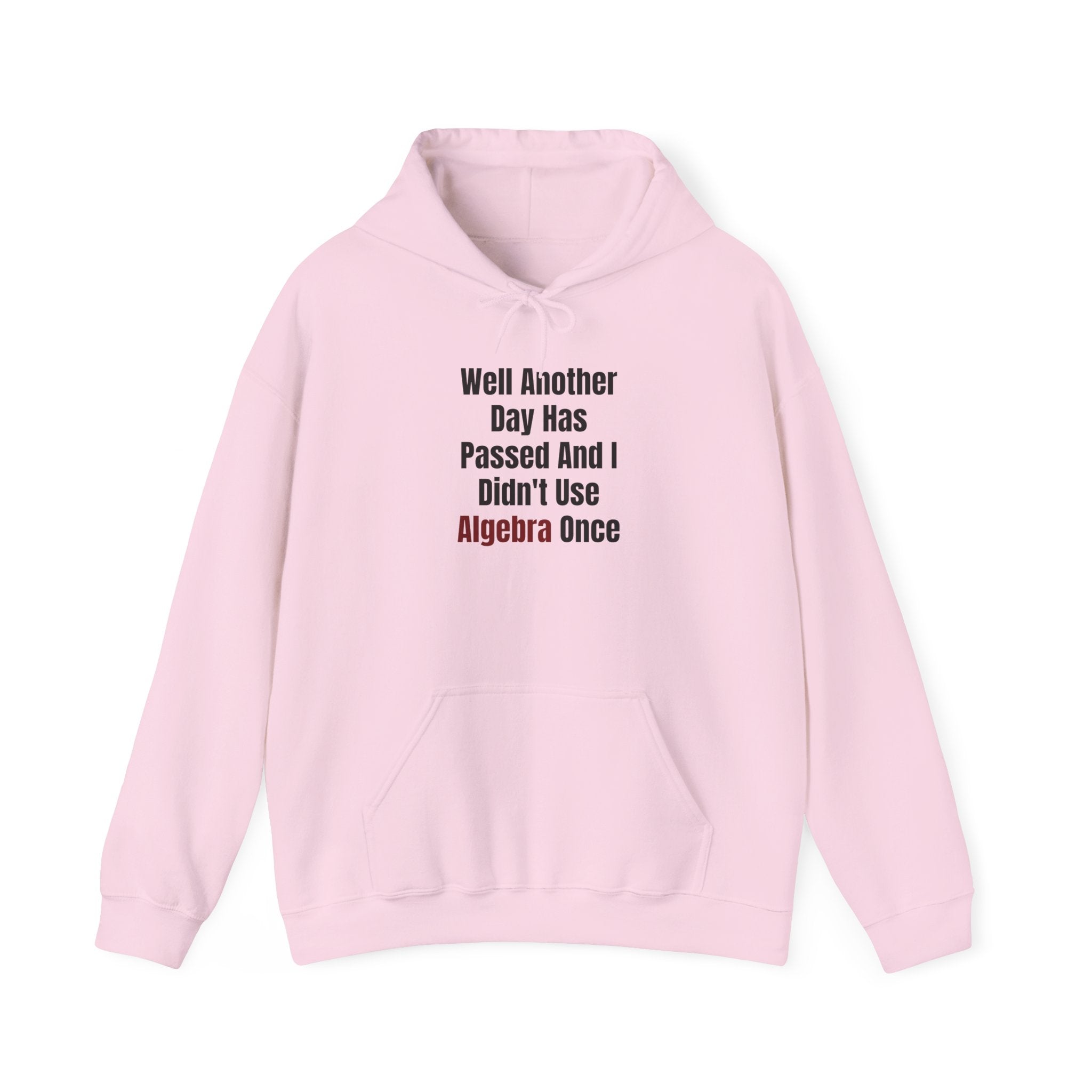 Well Another Day Has Passed Black - Hooded Sweatshirt
