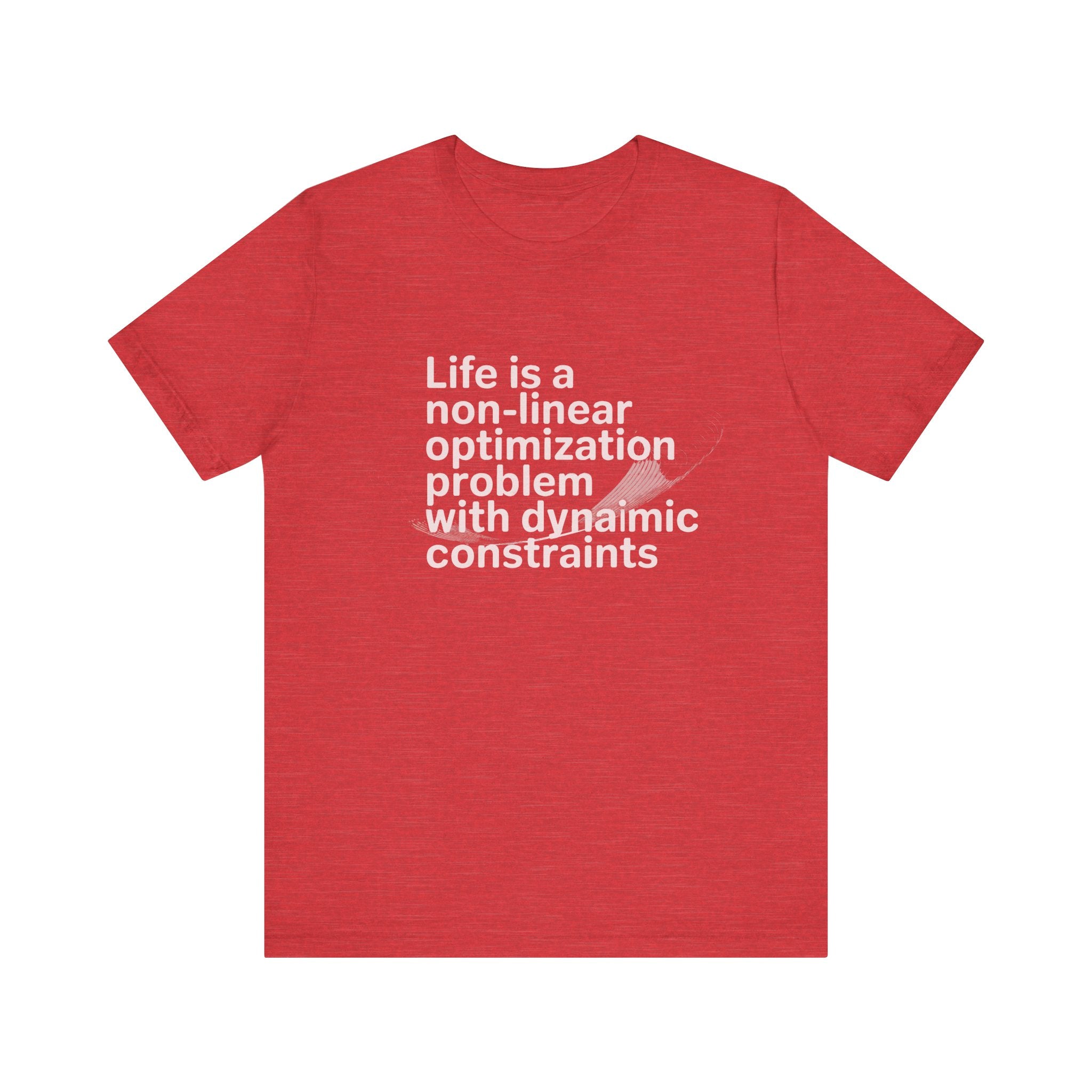 Life is a non linear optimization problem -T Shirt