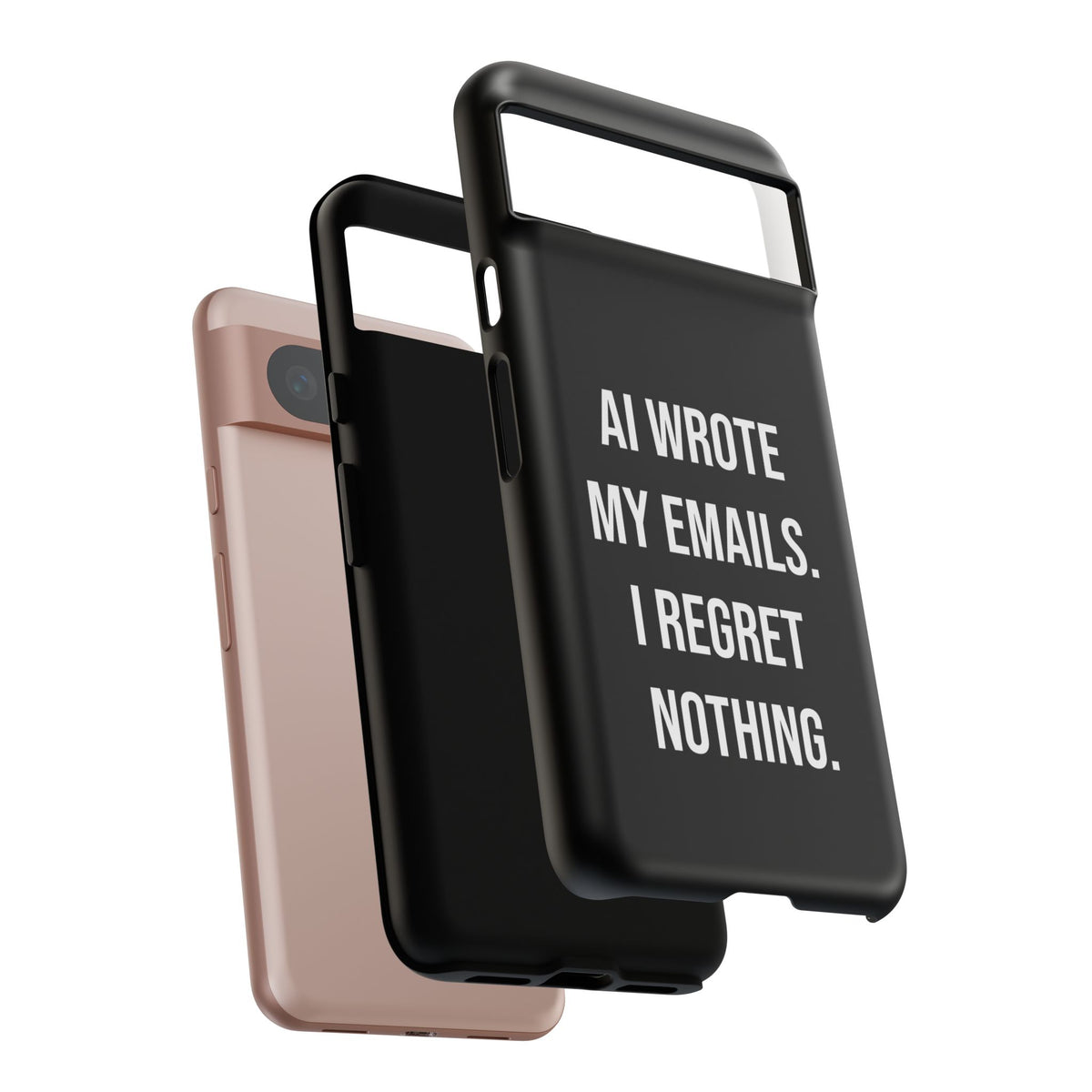 AI Wrote My Emails, I Regret Nothing Phone Case