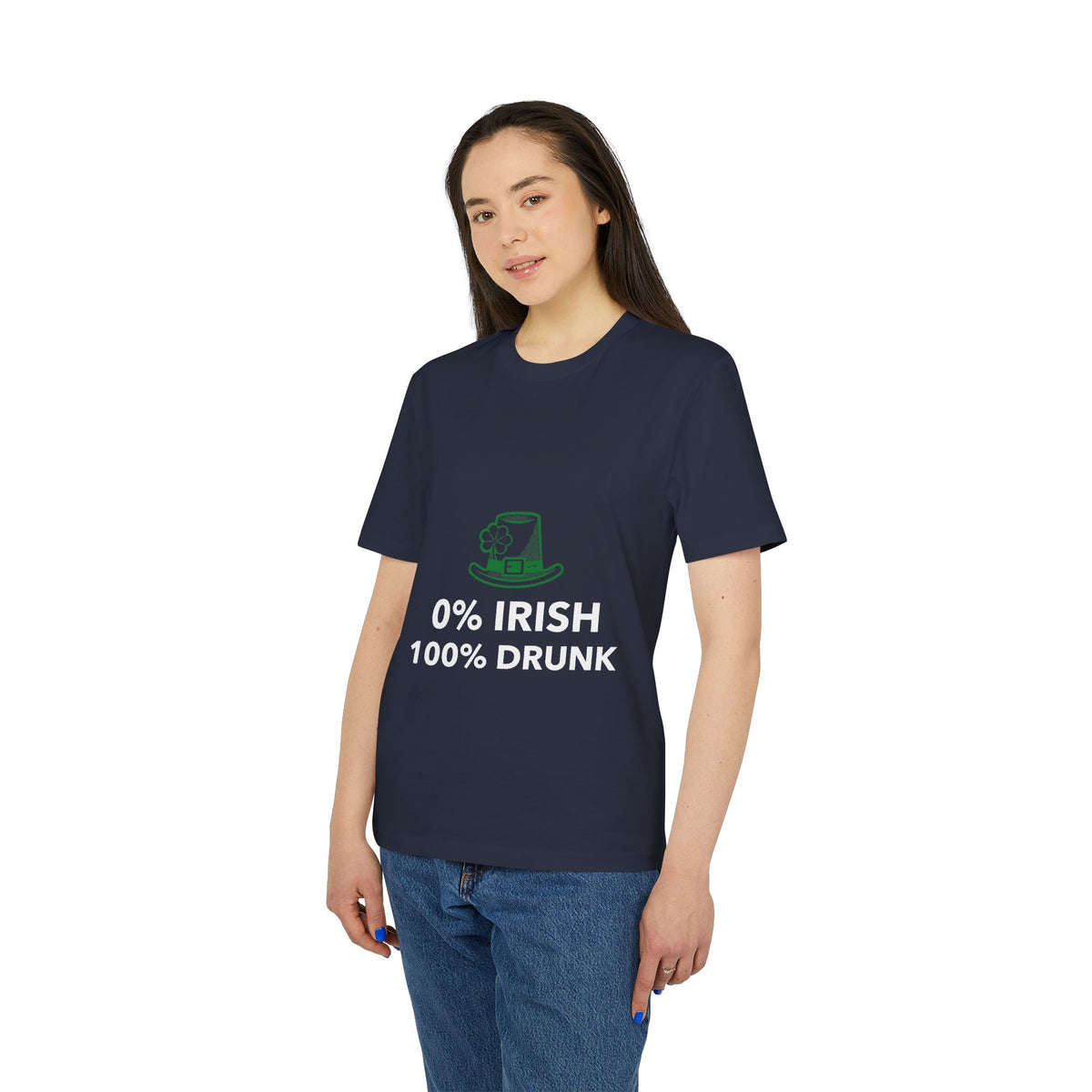 0% Irish, 100% Drunk Organic Tee