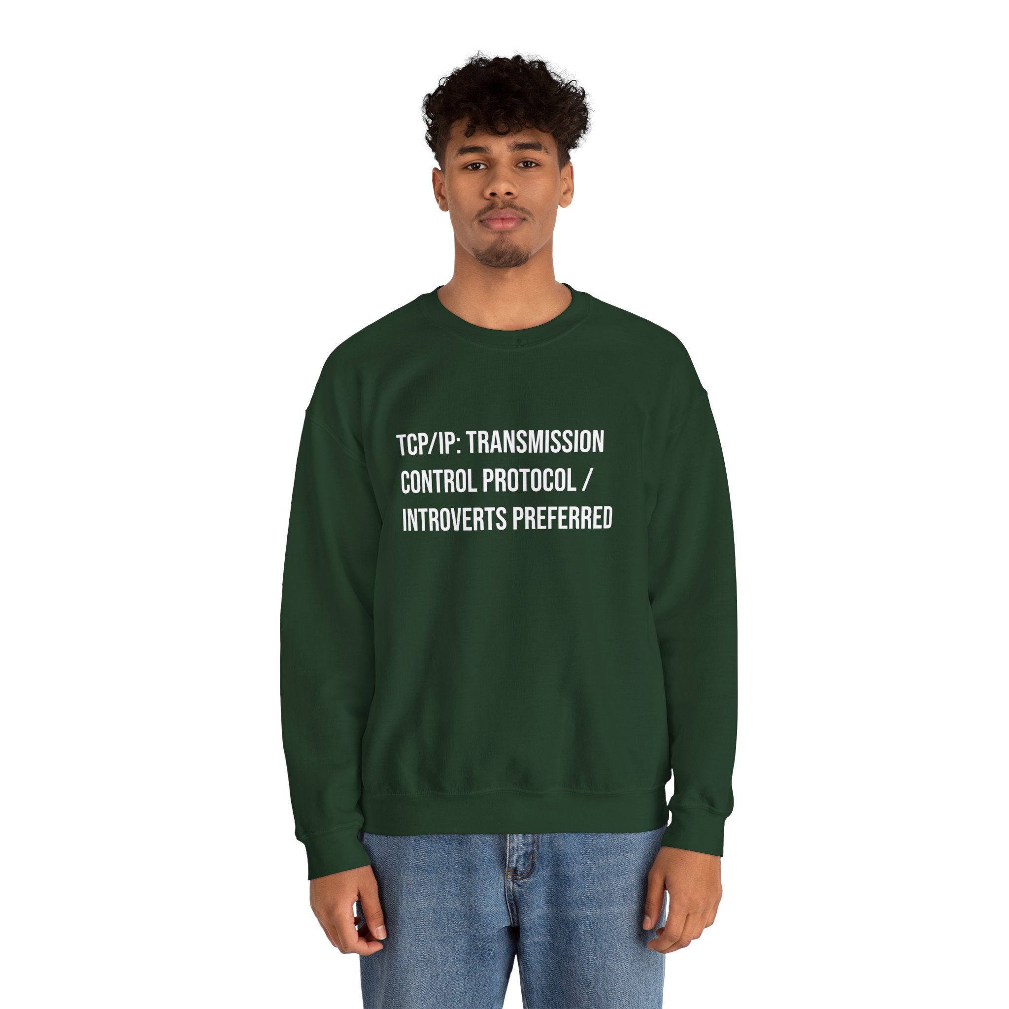 TCPIP White - Sweatshirt