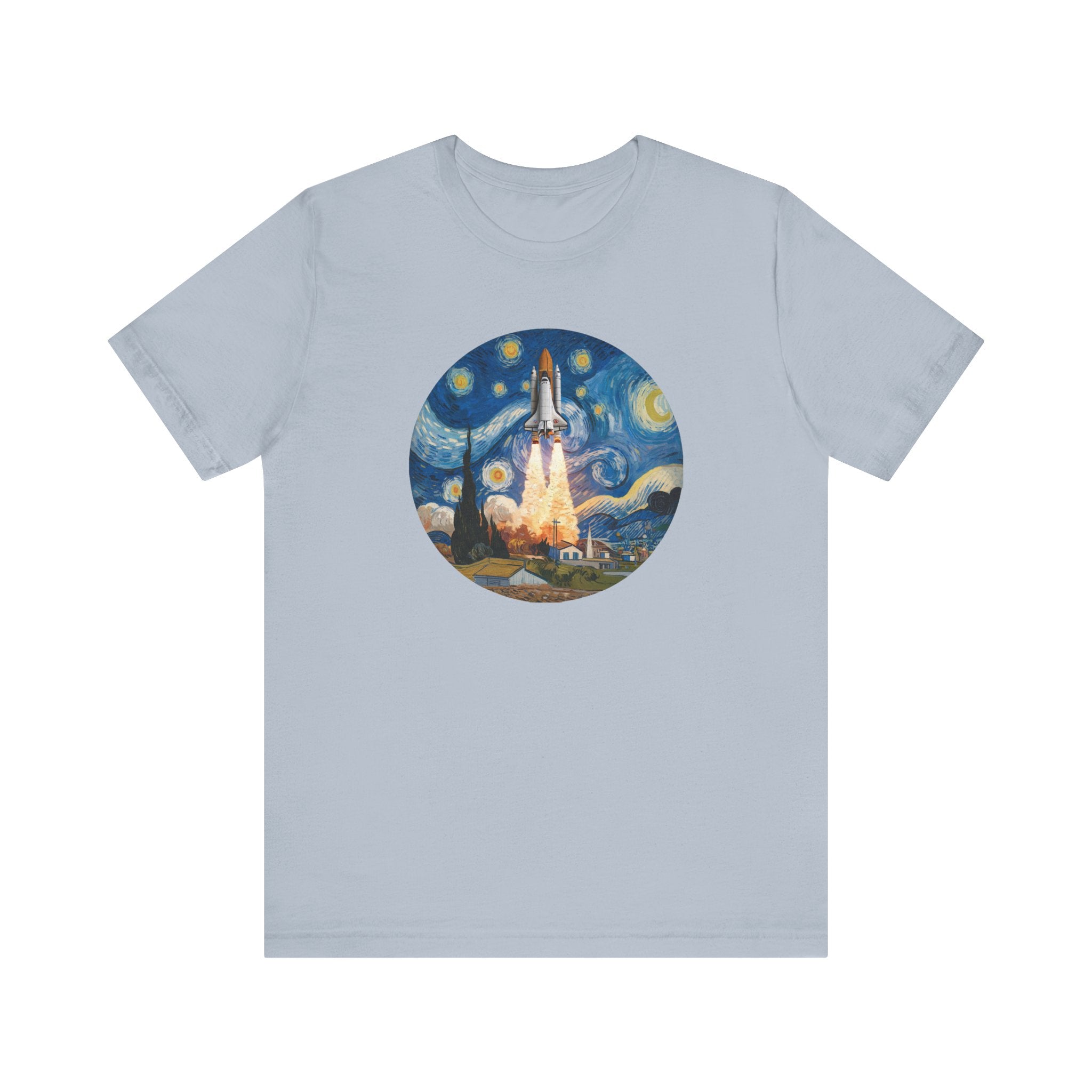 Van Gogh Spaceship - T-Shirt