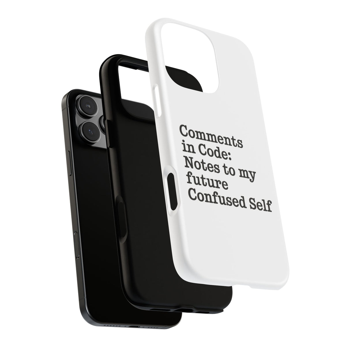 Comments in Code, Notes to My Future Confused Self Phone Case