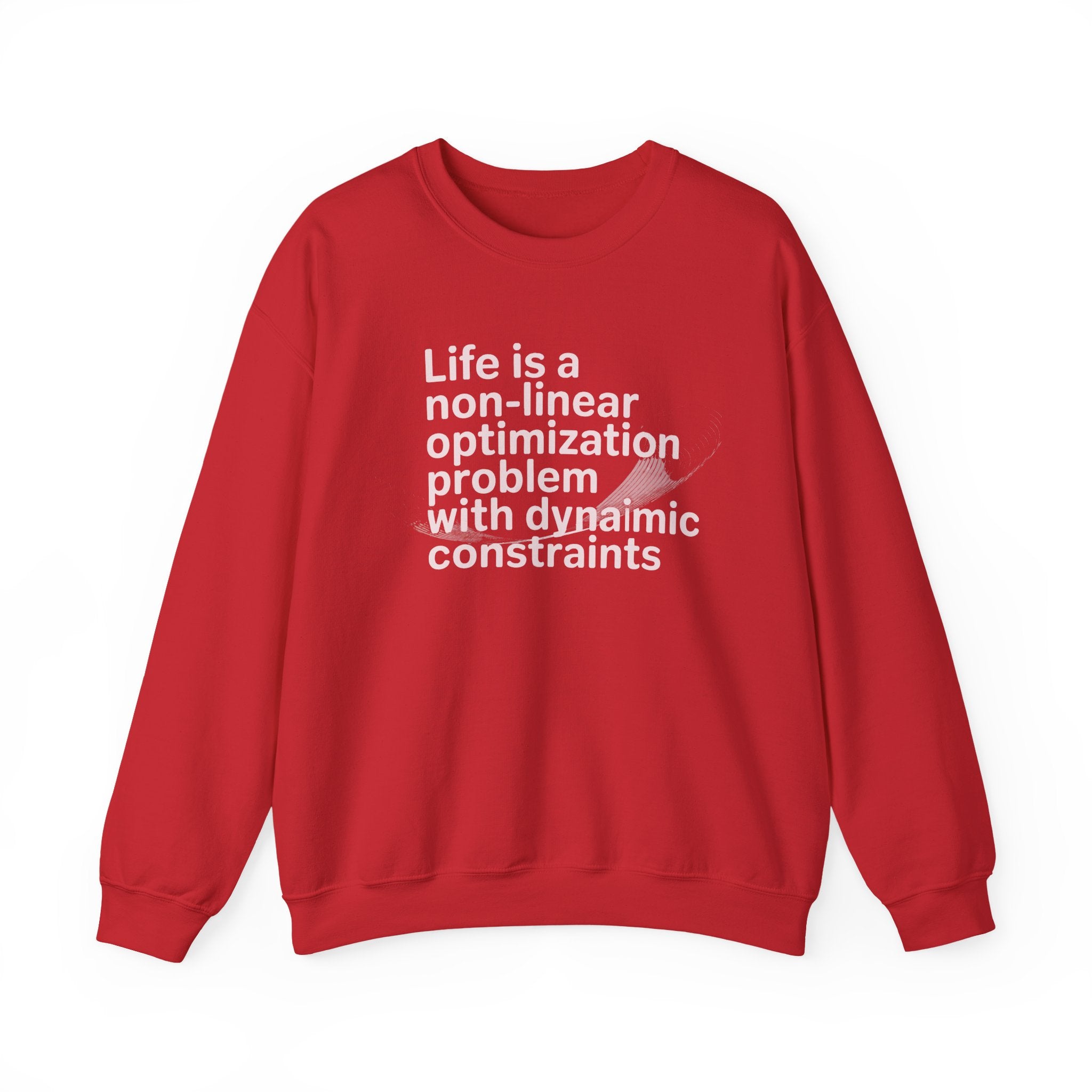 Life is a non linear optimization problem - Sweatshirt
