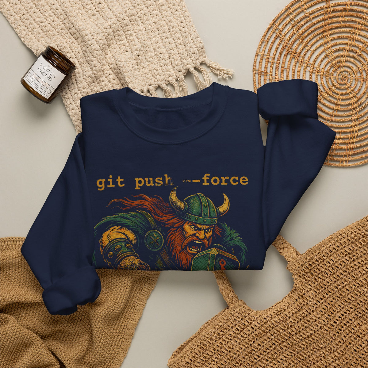 git push --force, I Choose Violence Sweatshirt