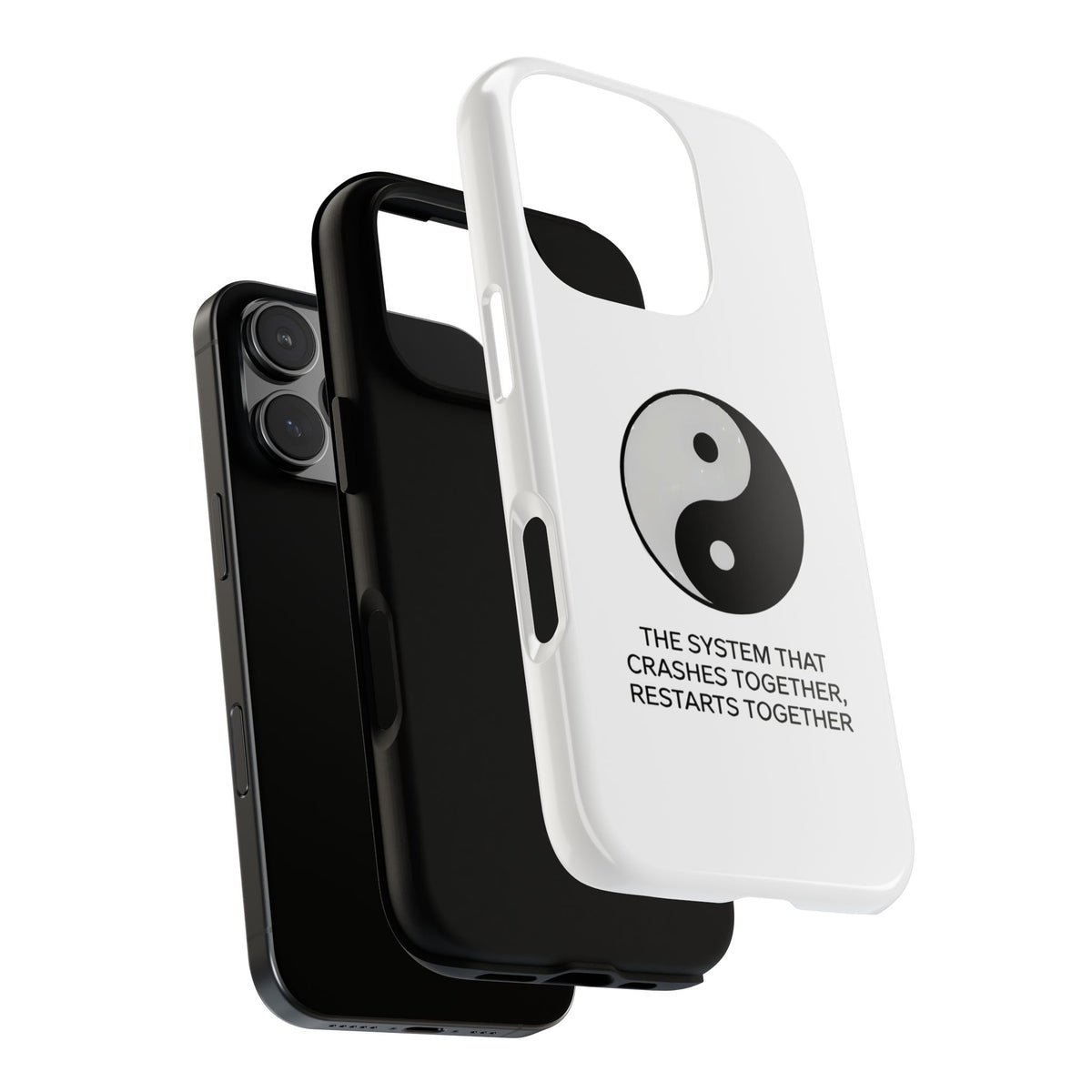 The System That Crashes Together, Restarts Together Phone Case