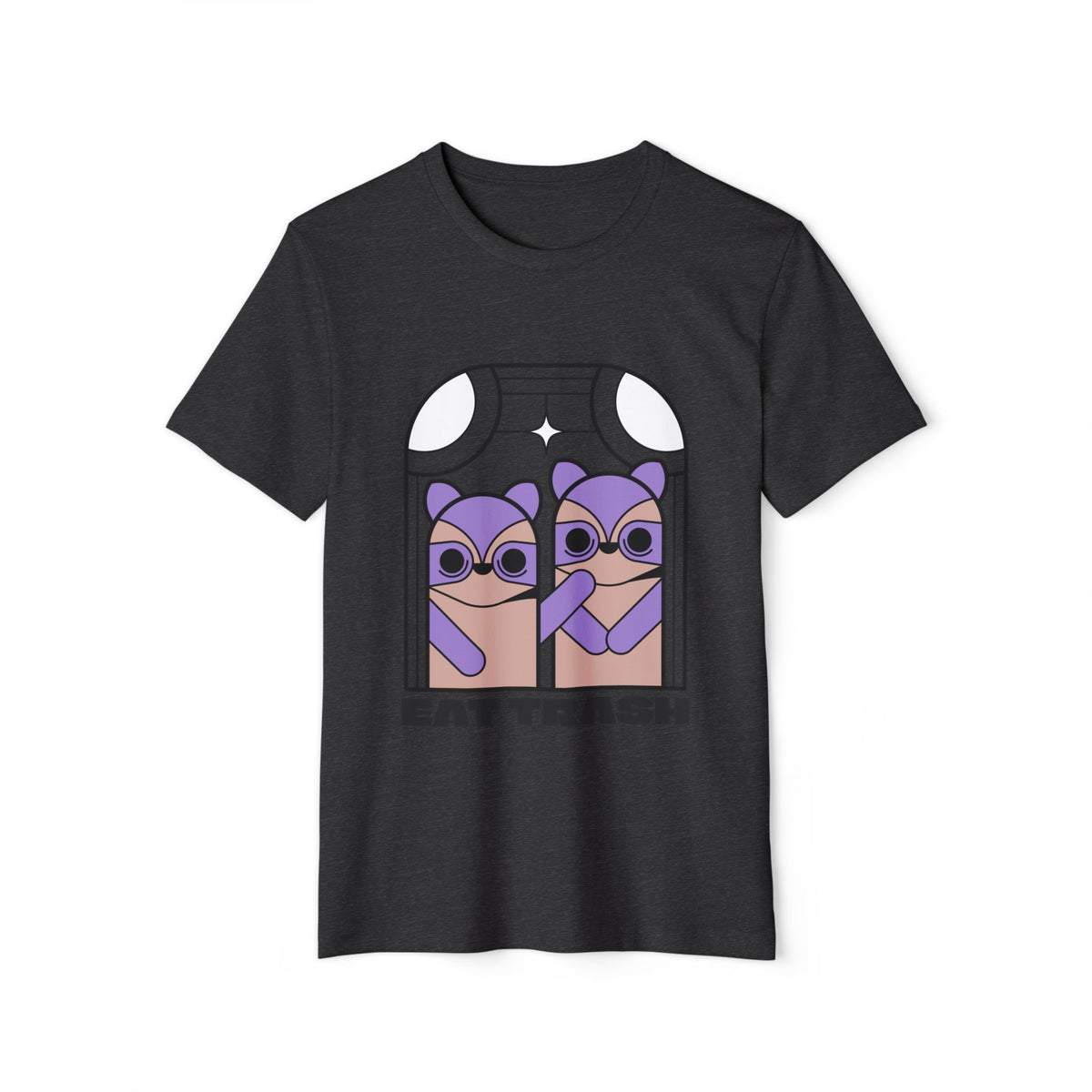 Eat Trash Raccoon Squad Recycled Organic Tee
