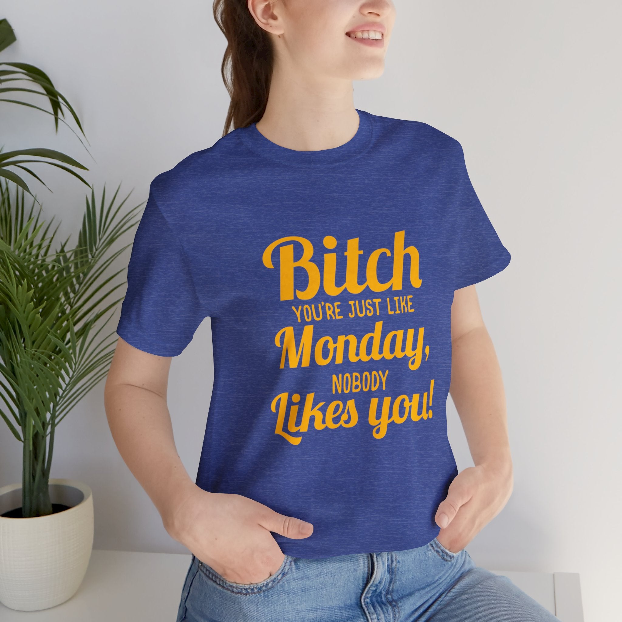 Bitch you are just like Monday nobody likes you T-Shirt