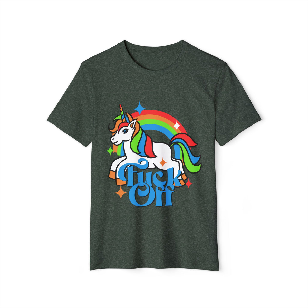 F*ck Off Unicorn Recycled Organic Tee