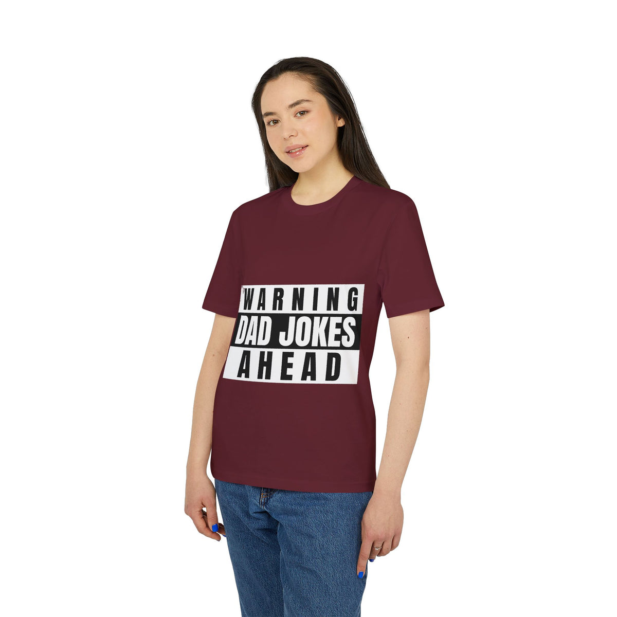 Warning: Dad Jokes Ahead Organic Tee