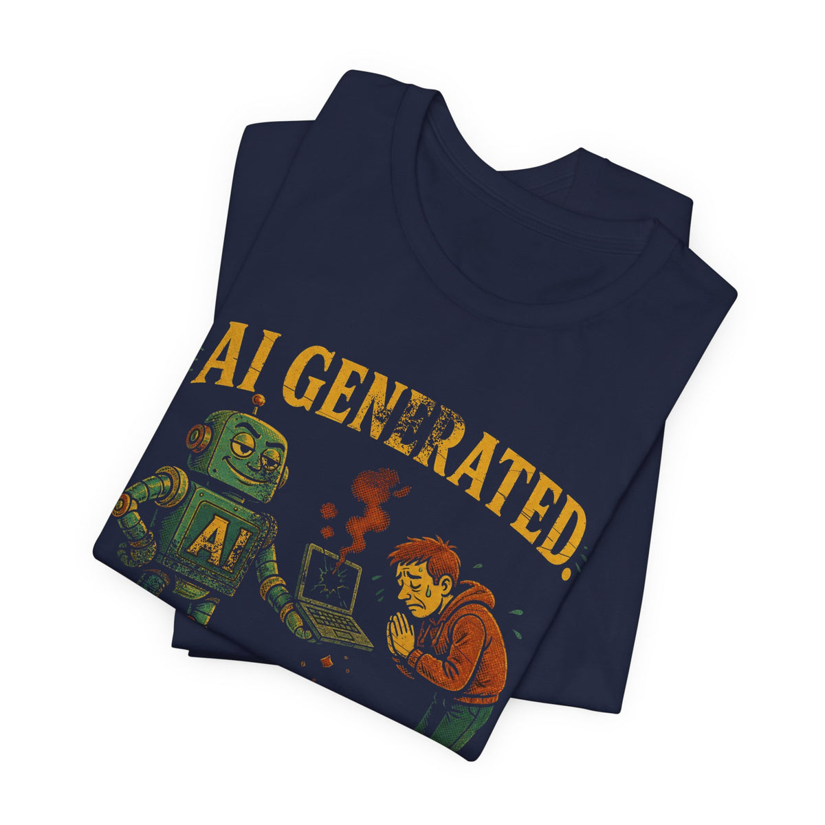 AI Generated, Human Apologized T-Shirt