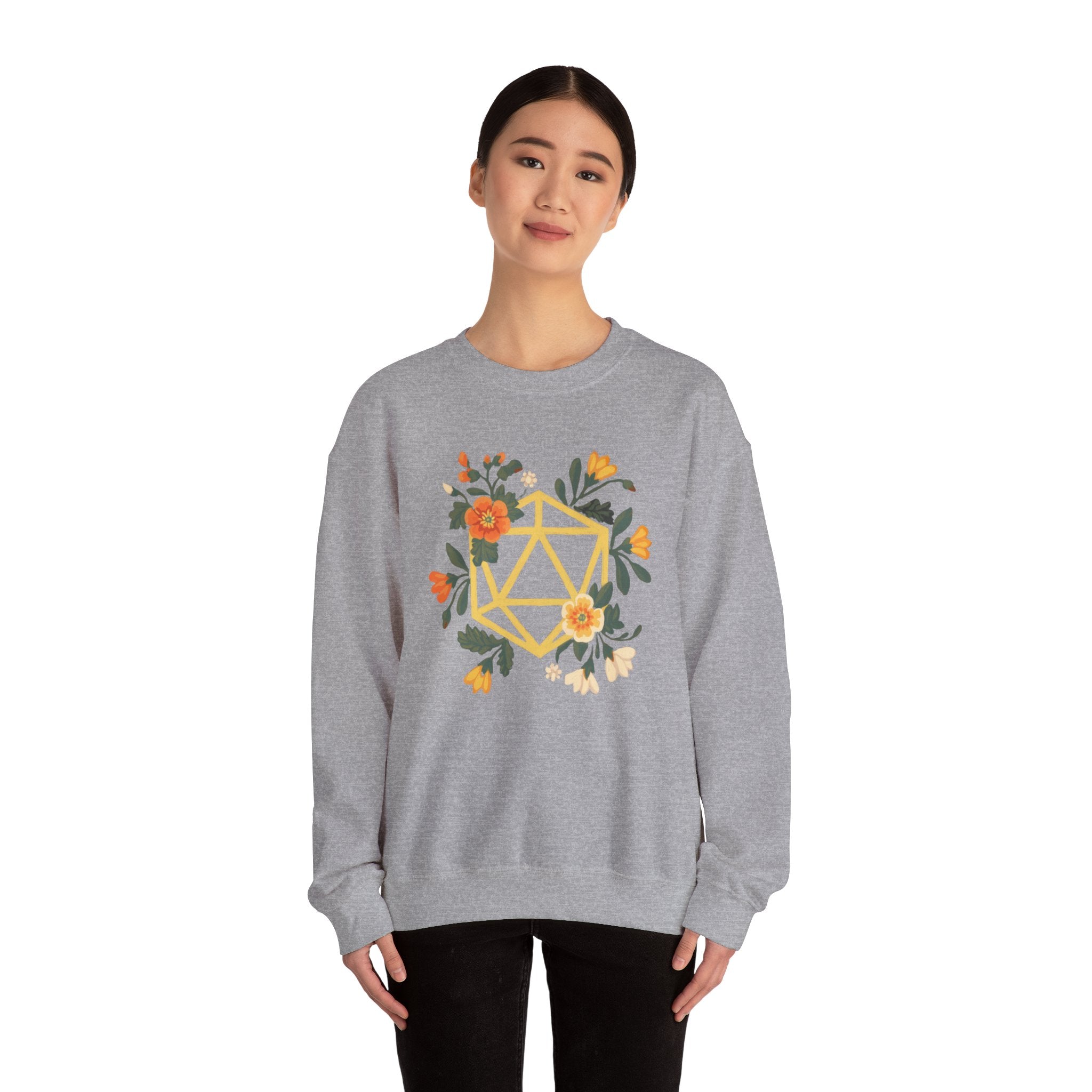 Floral Polyhedron - Sweatshirt