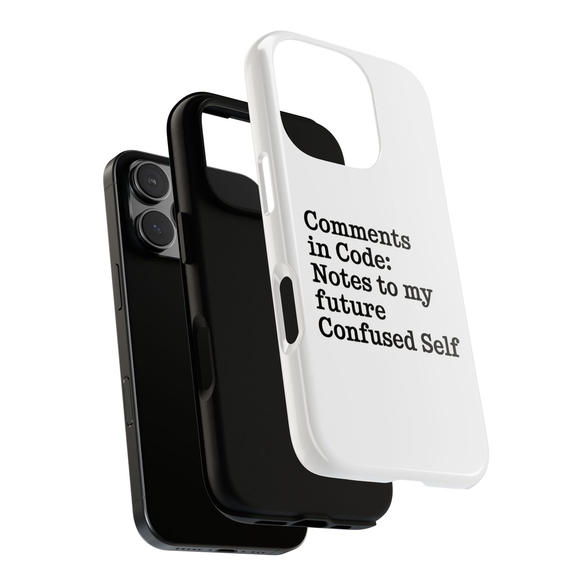 Comments in Code, Notes to My Future Confused Self Phone Case