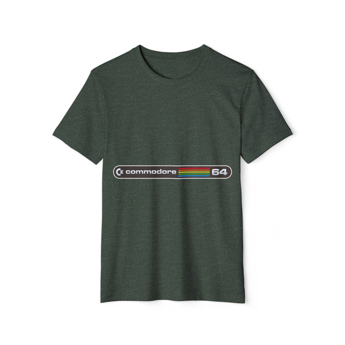 Retro 64 Home Computer Recycled Organic Tee