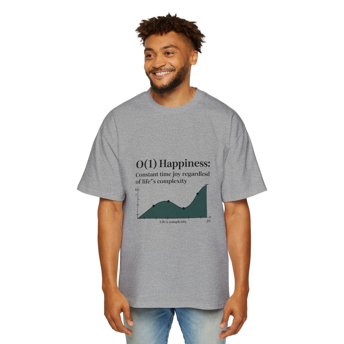 O(1) Happiness Oversized Tee