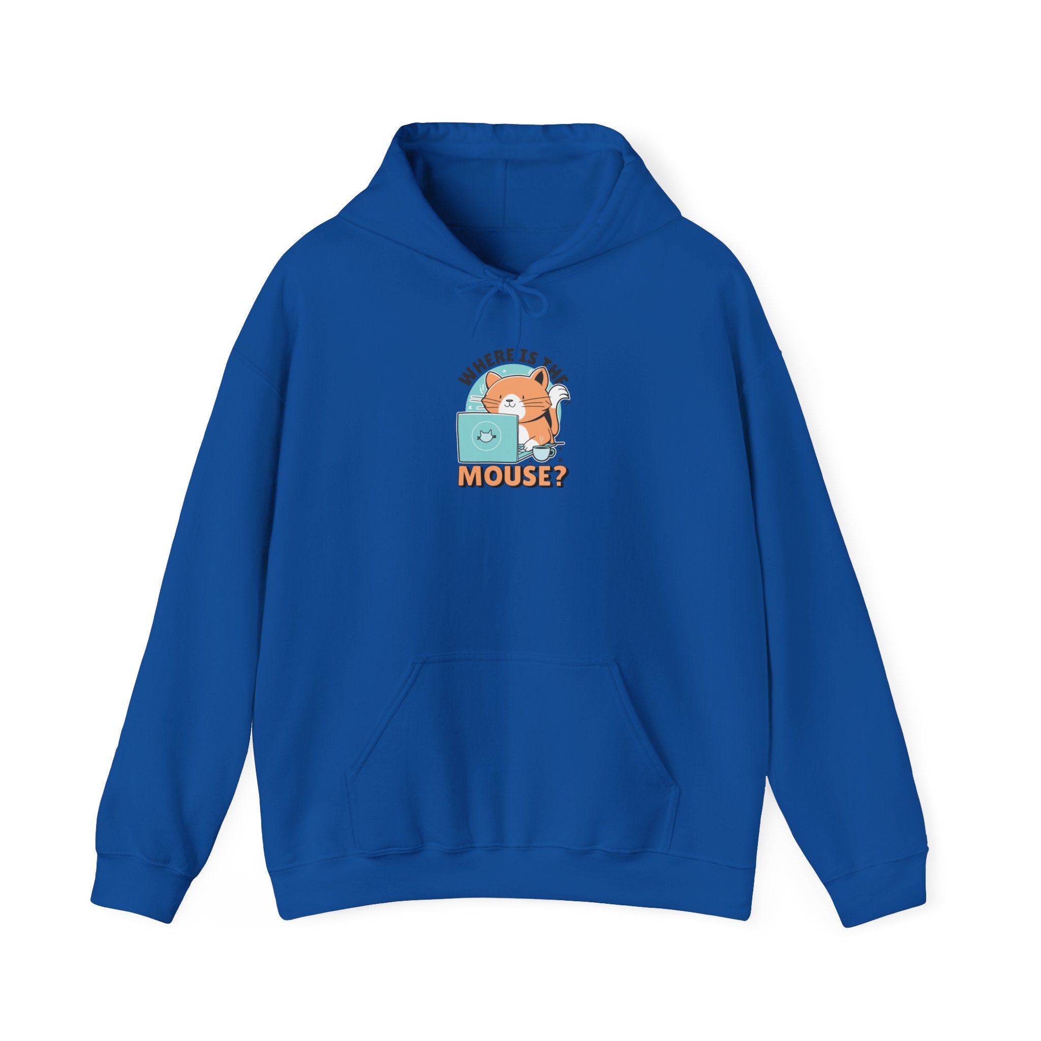 Mouse Cat - Hooded Sweatshirt