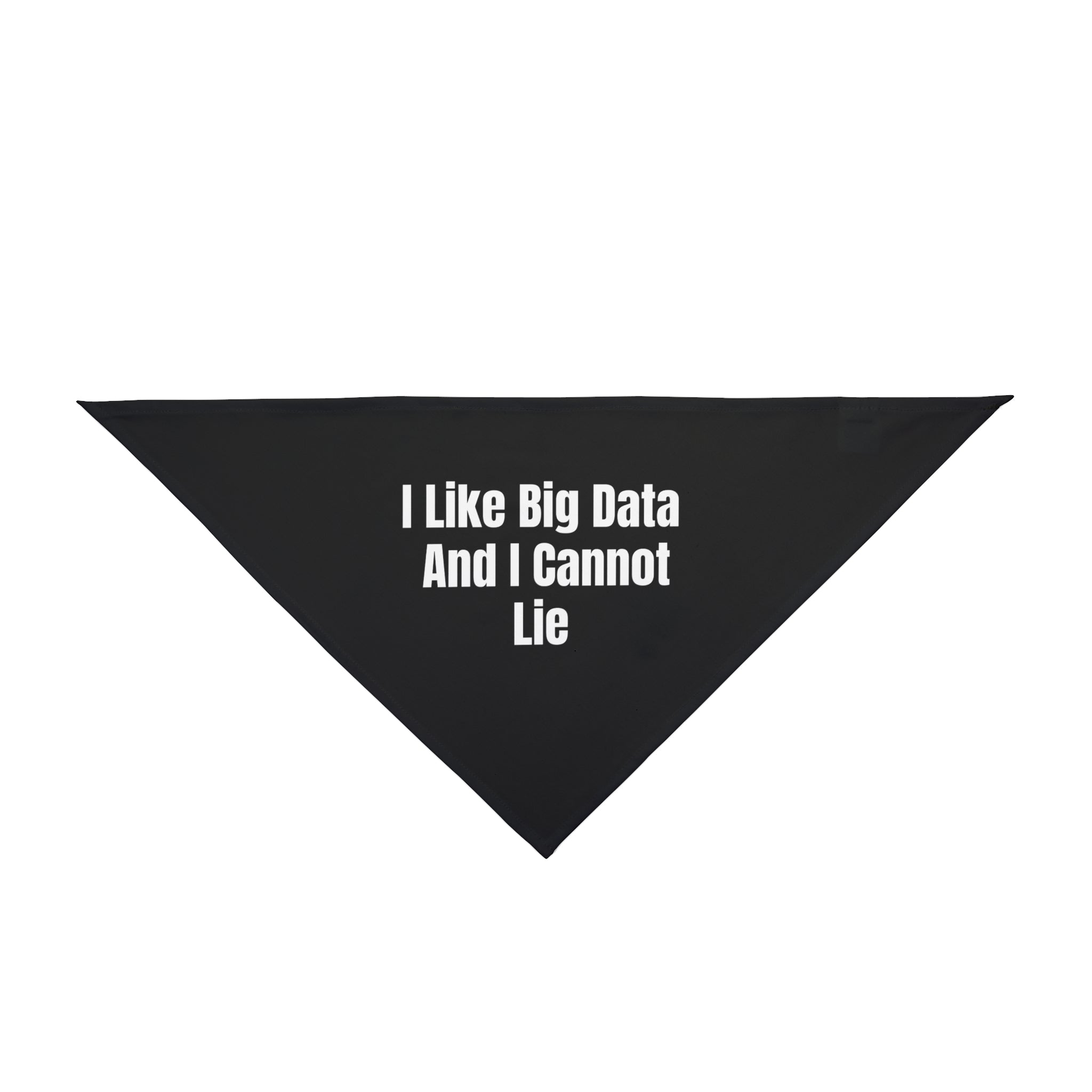 I Like Big Data And I Cannot Lie - Pet Bandana