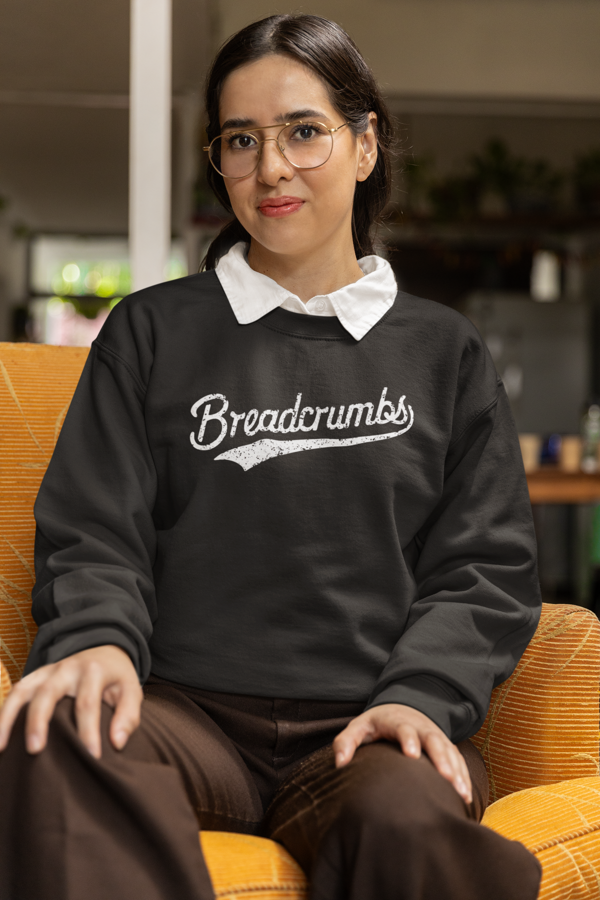 Breadcrumbs Sweatshirt | Developer Humor Crewneck | Geekpsters