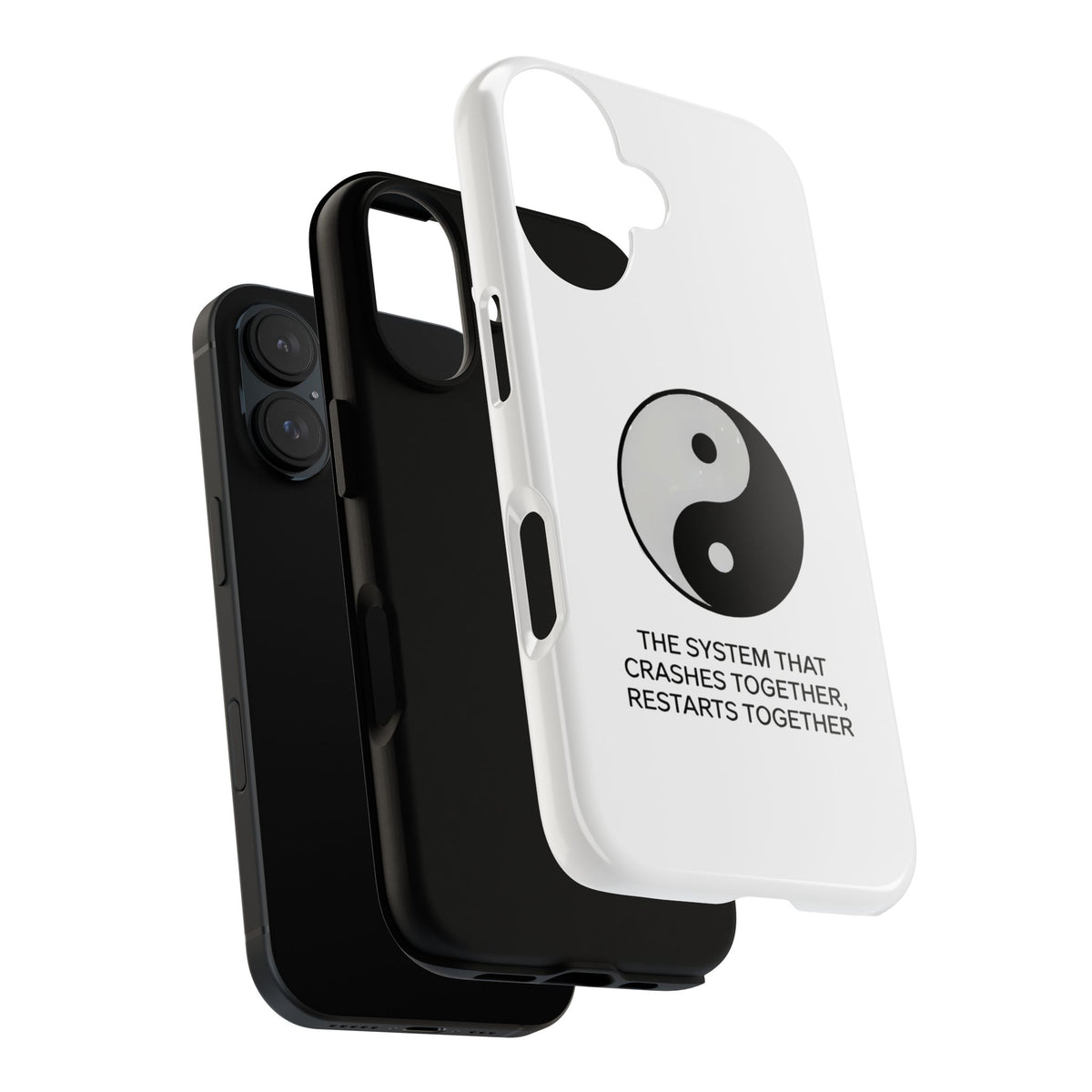 The System That Crashes Together, Restarts Together Phone Case
