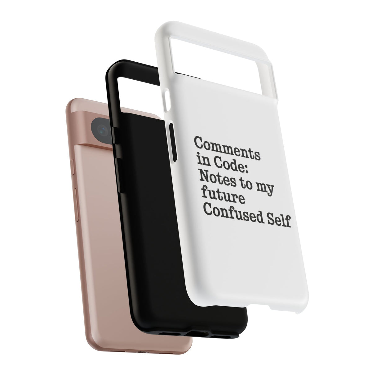 Comments in Code, Notes to My Future Confused Self Phone Case