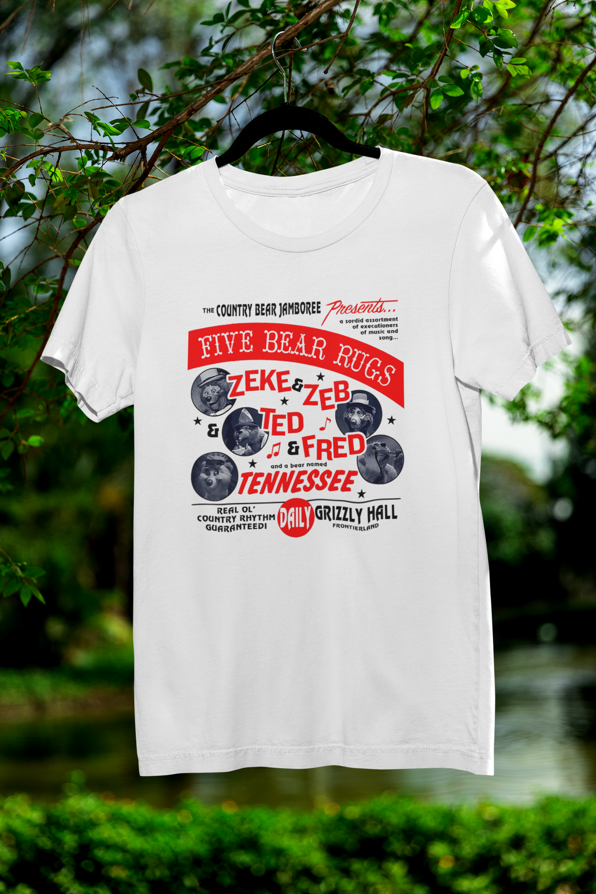 Country Bear Jamboree Organic T-Shirt | Retro Tee | Geekpsters