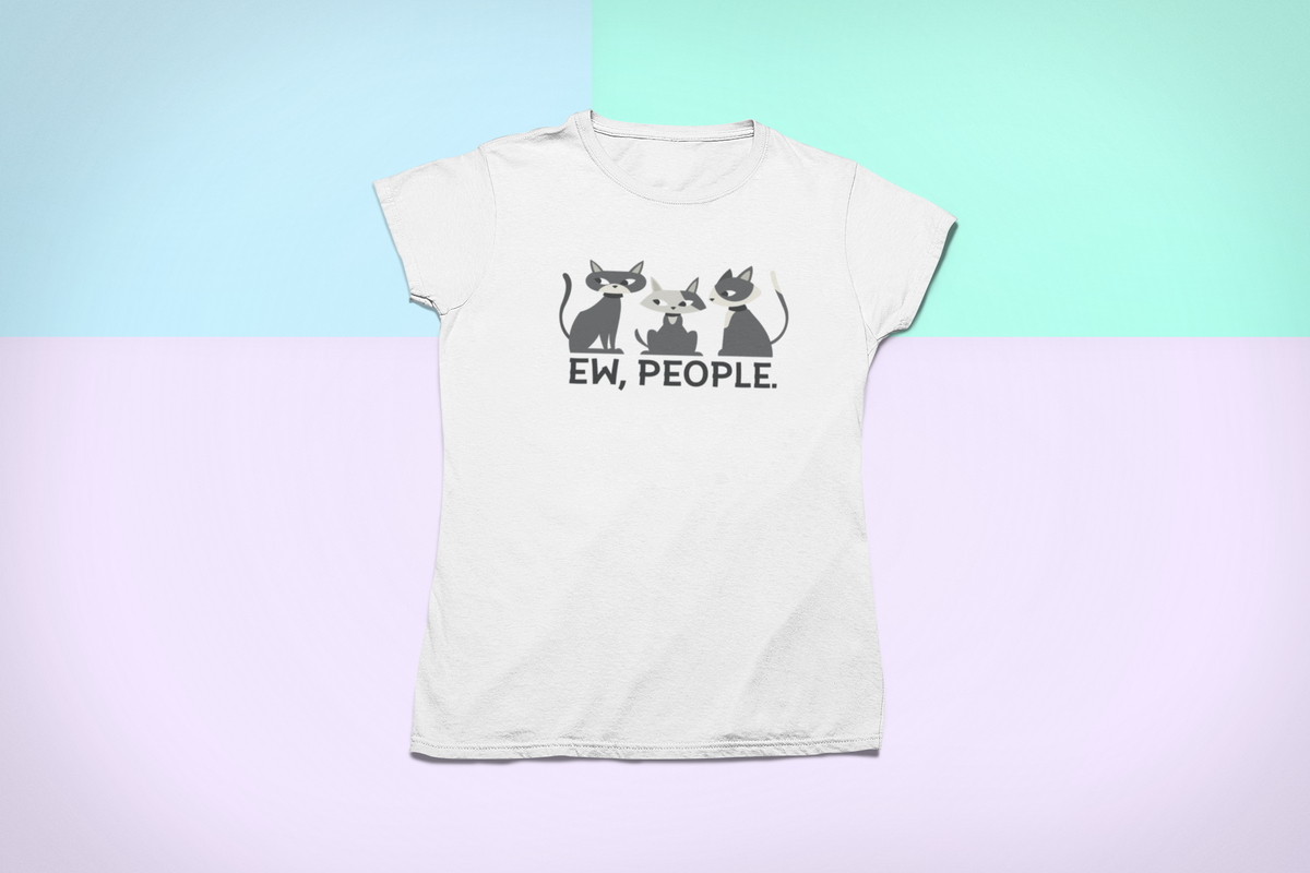 EW People T-Shirt | Introvert Humor Tee | Geekpsters