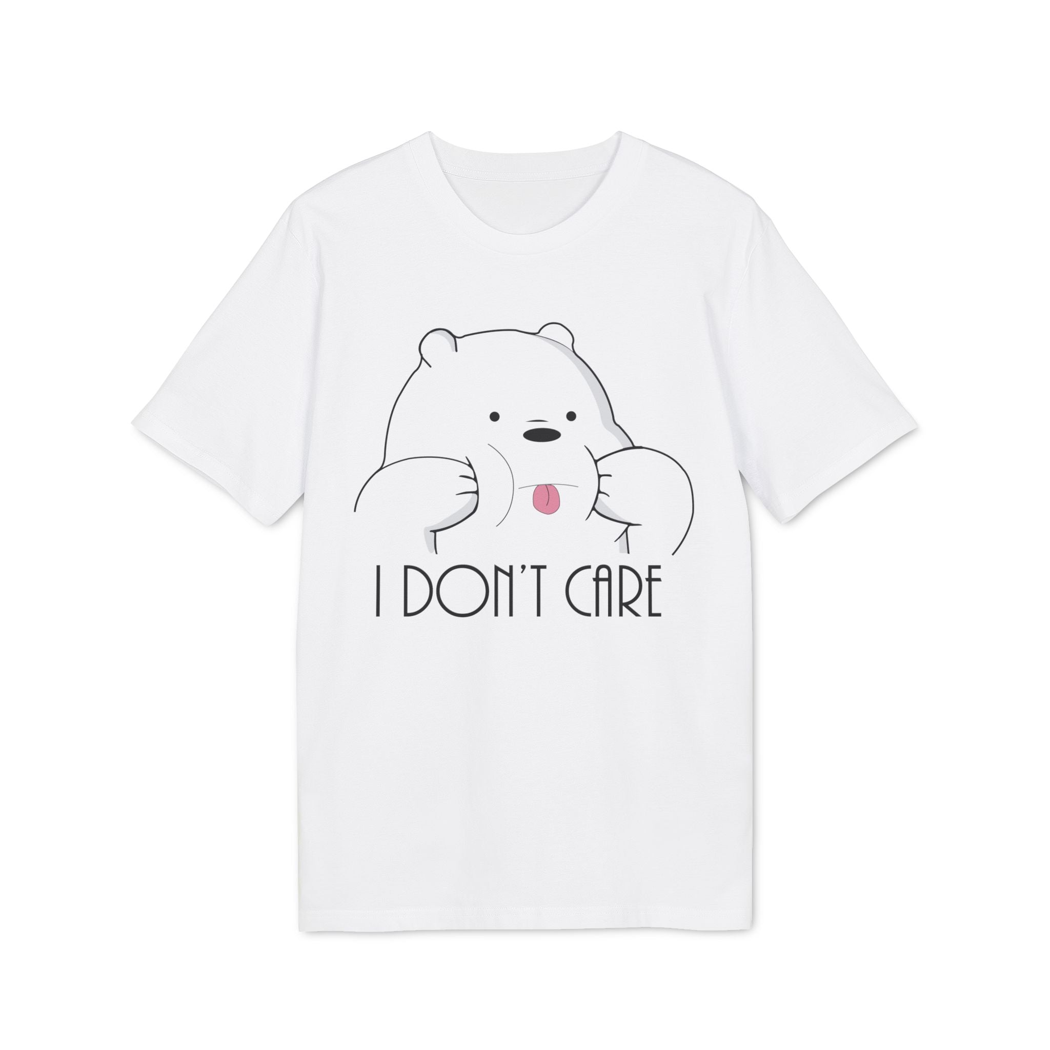 I-dont-Care--Panda - Organic T-Shirt