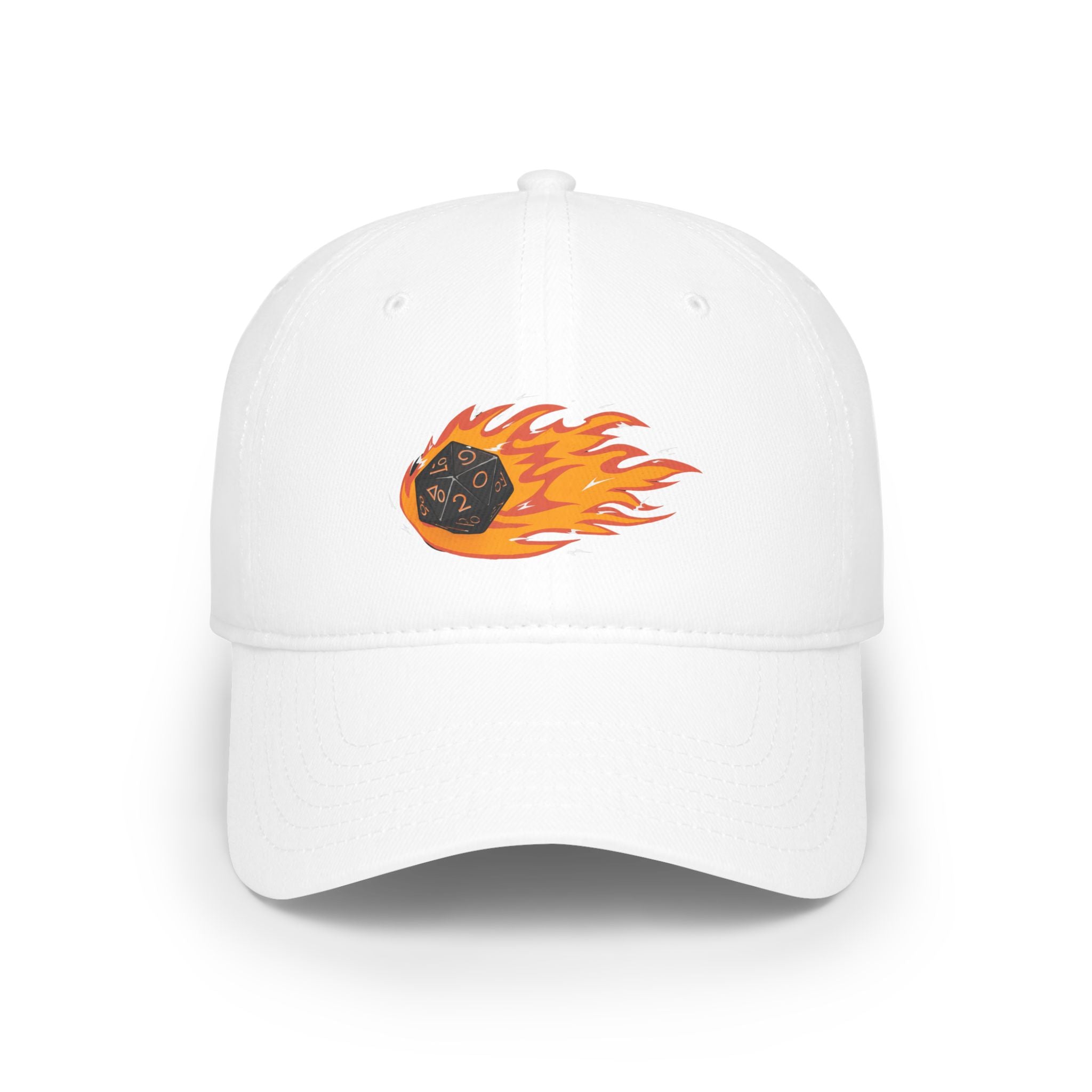 Polyhedral Dice On Fire - Hat