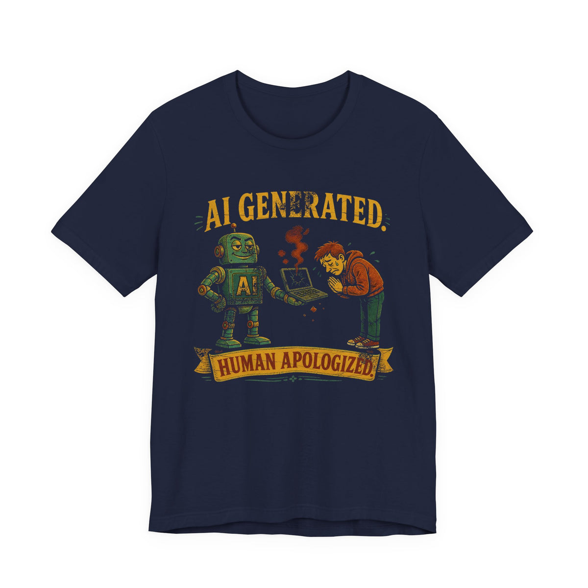 AI Generated, Human Apologized T-Shirt
