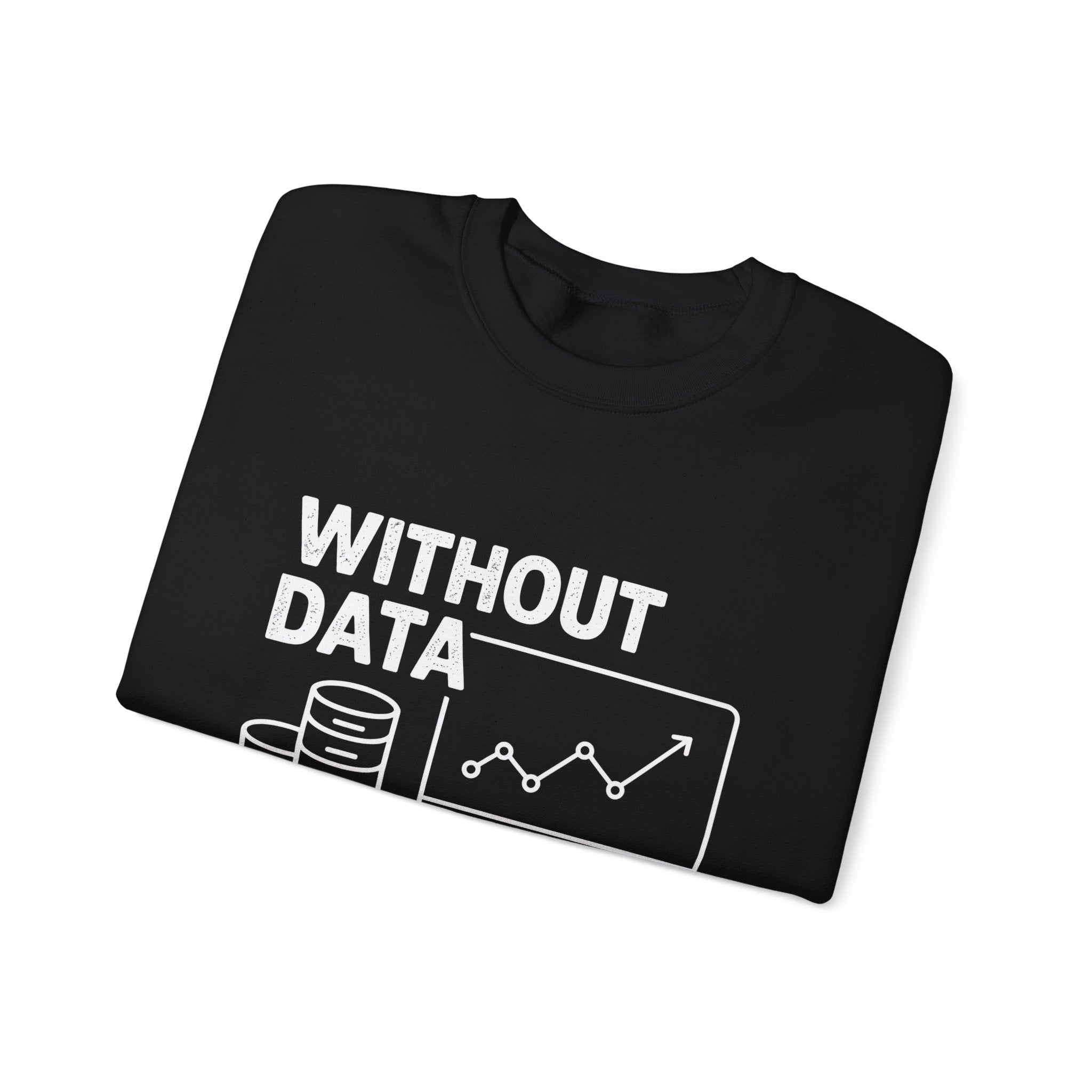 Without data youre just another person with an opinion - Sweatshirt