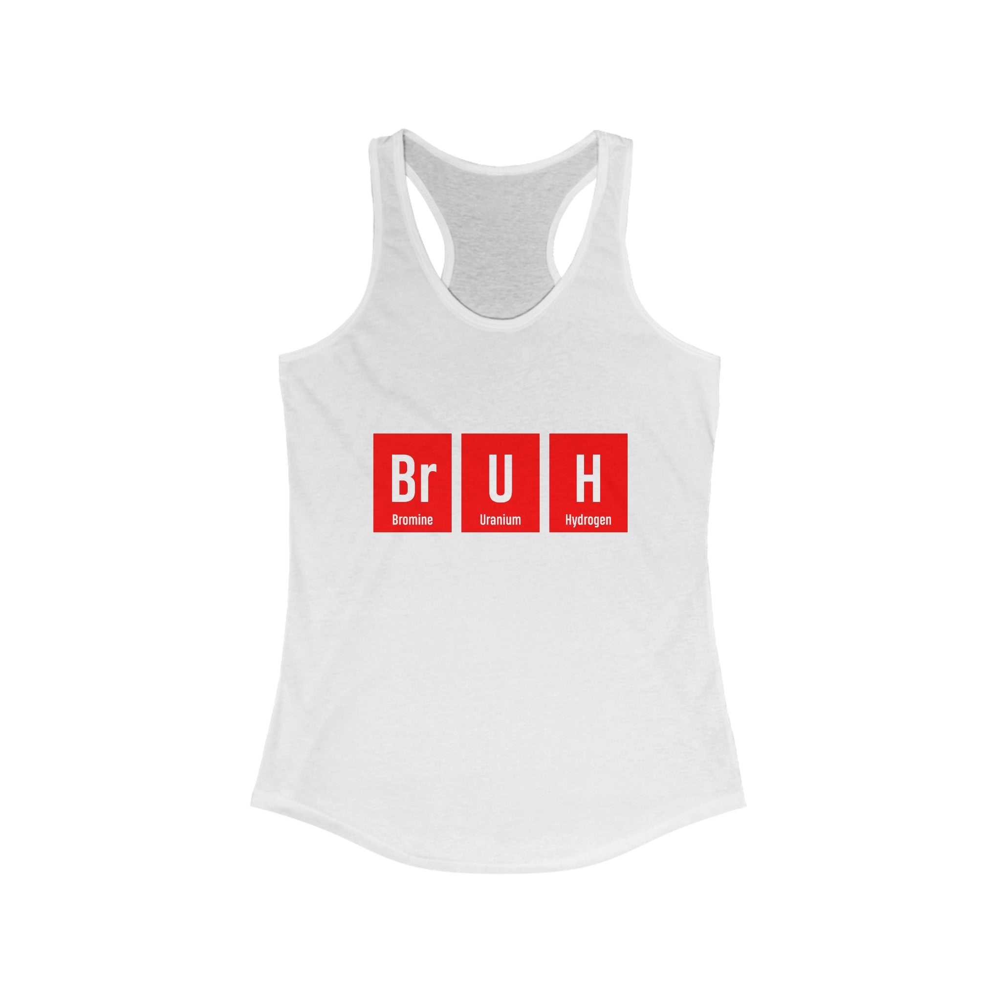 Br-U-H - Women's Racerback Tank