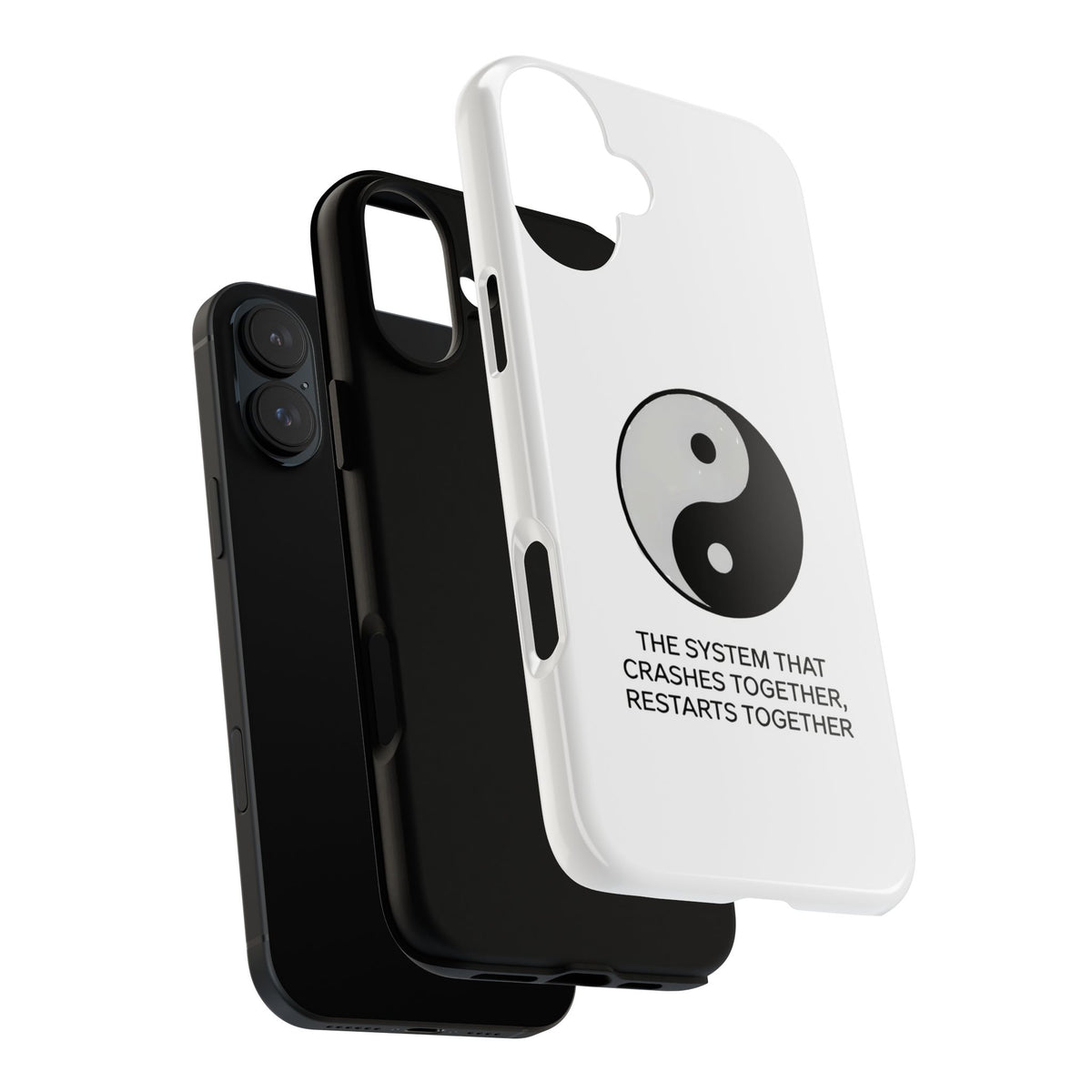The System That Crashes Together, Restarts Together Phone Case